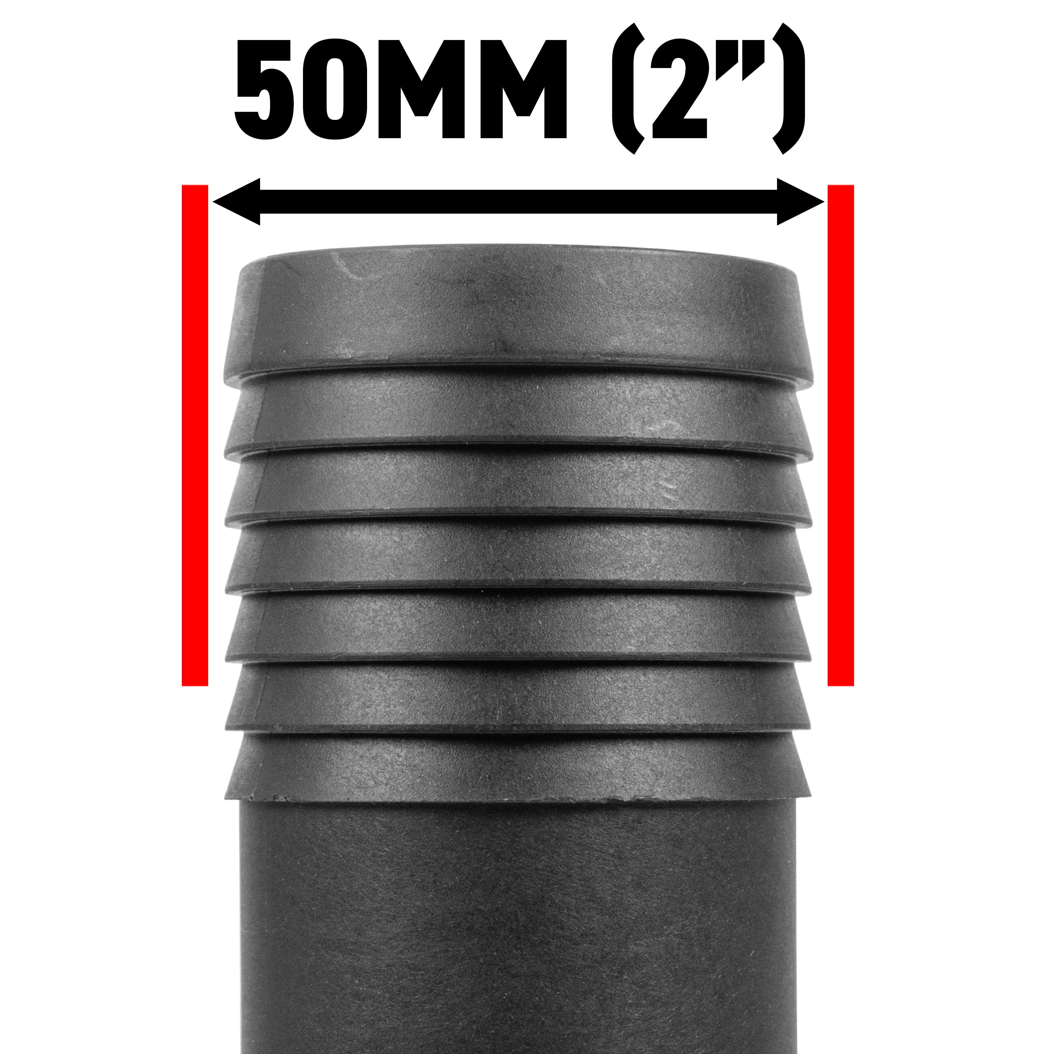 Pond Straight Connector 2" BSPM - 50mm