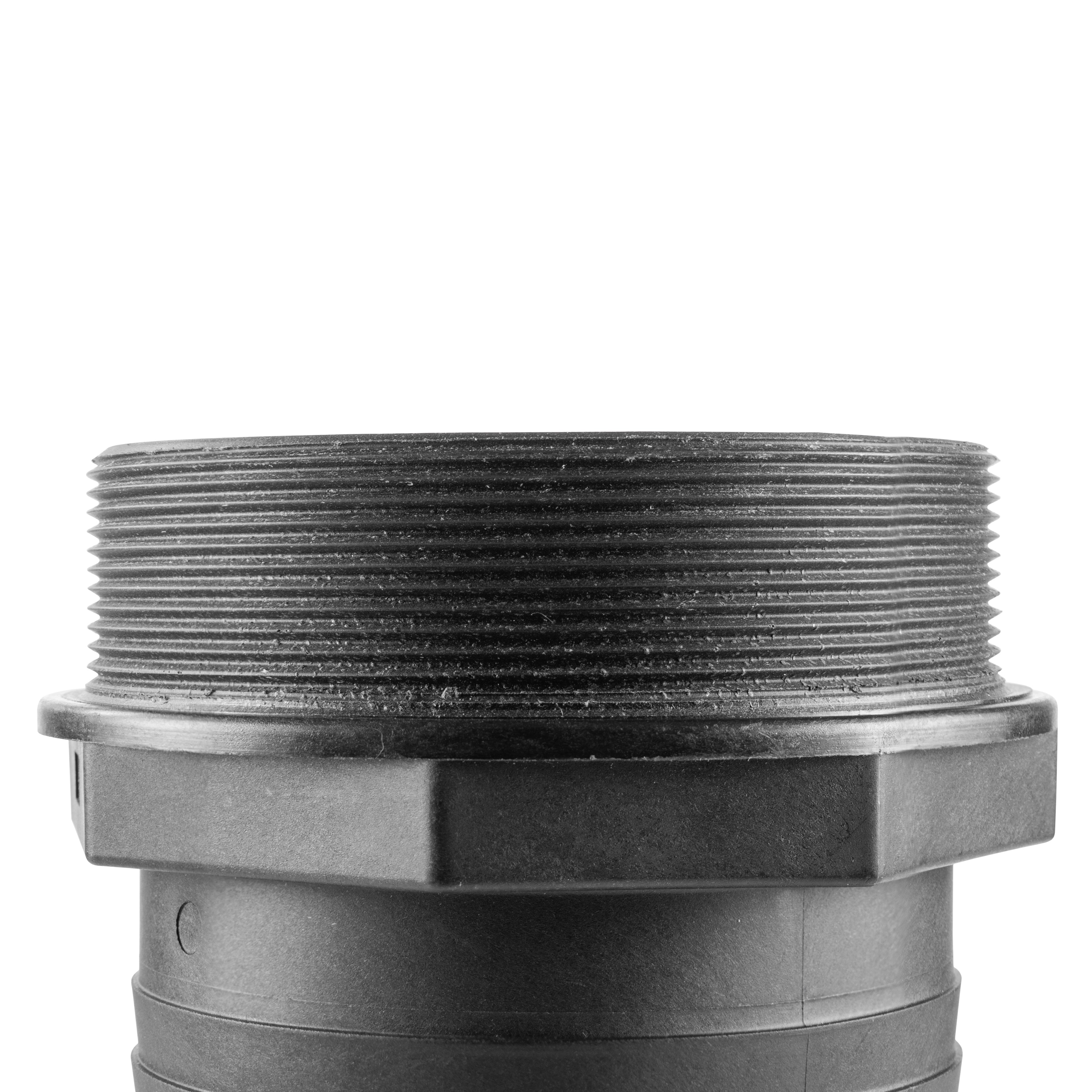 Pond Straight Connector 3" BSPM - 75mm