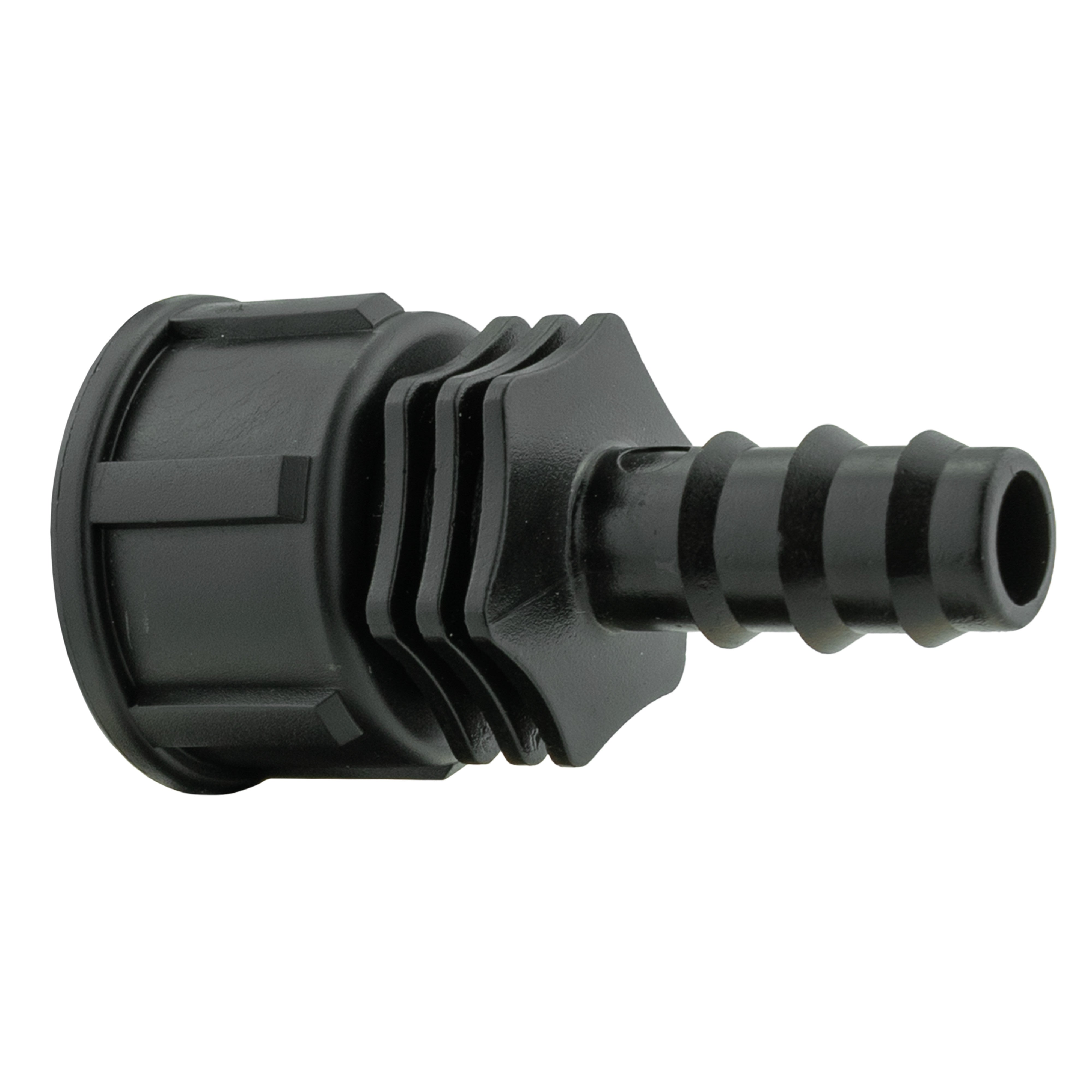 16mm Barbed Straight with In-Line BSPM Valve and Geka Type Connector