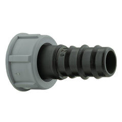 Joiner for 20mm Pipe with ¾” BSPF Thread