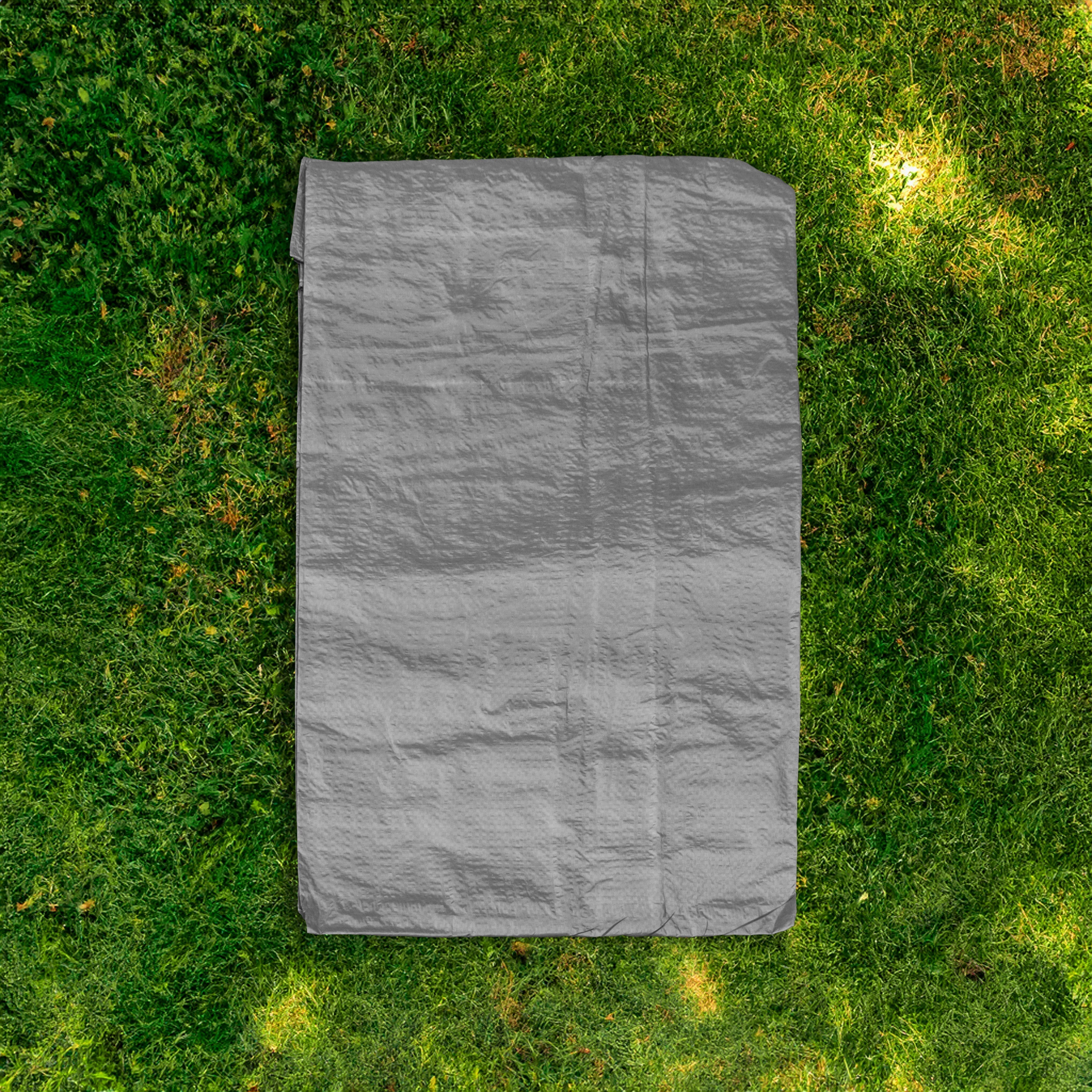 Gray S-Grade Tarpaulin 2m x 2m