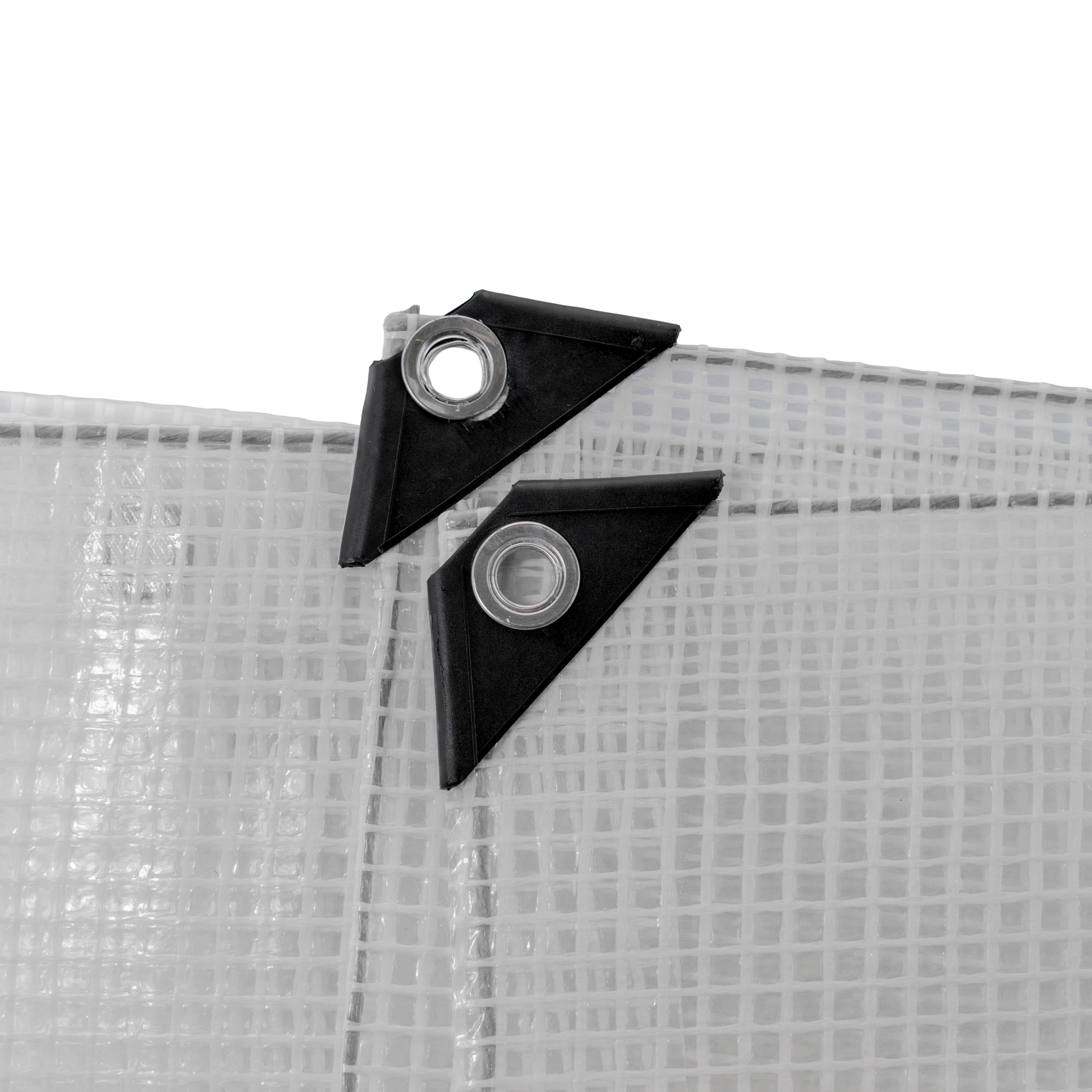 Clear XL-Grade Tarpaulin 2m x 2m