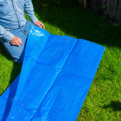 Blue S-Grade Tarpaulin 5m x 8m