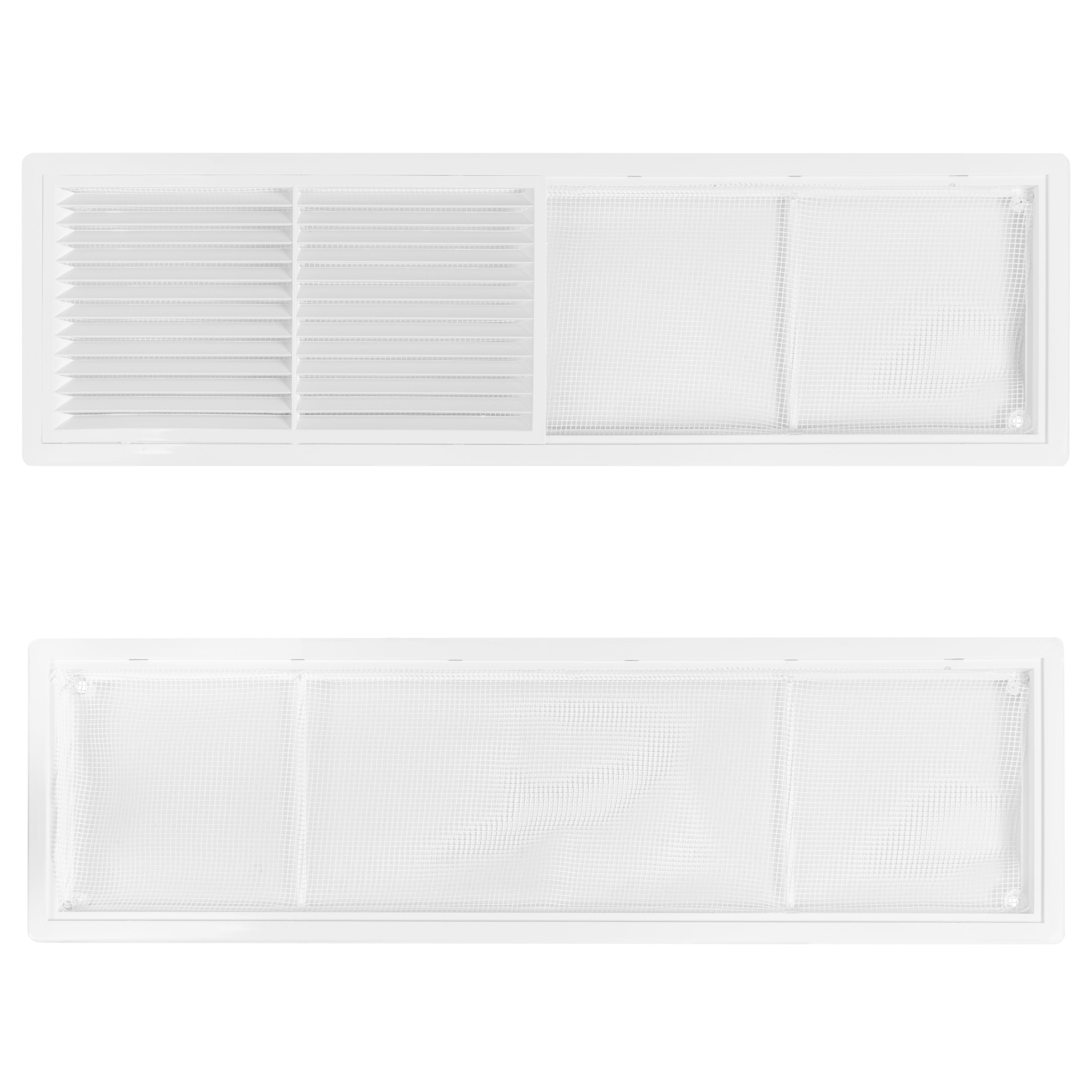Louvre Vent D/430X110RW Classic 430mm X 110mm with Fly Screen
