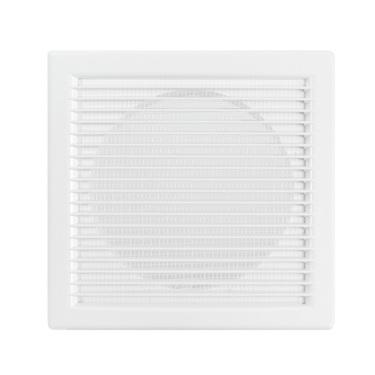 Louvre Vent White DL/150 RW LUX With Fly Mesh