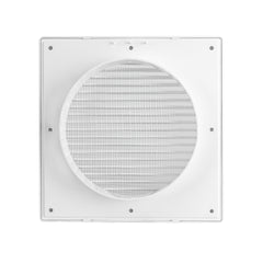 Louvre Vent White DL/150 RW LUX With Fly Mesh
