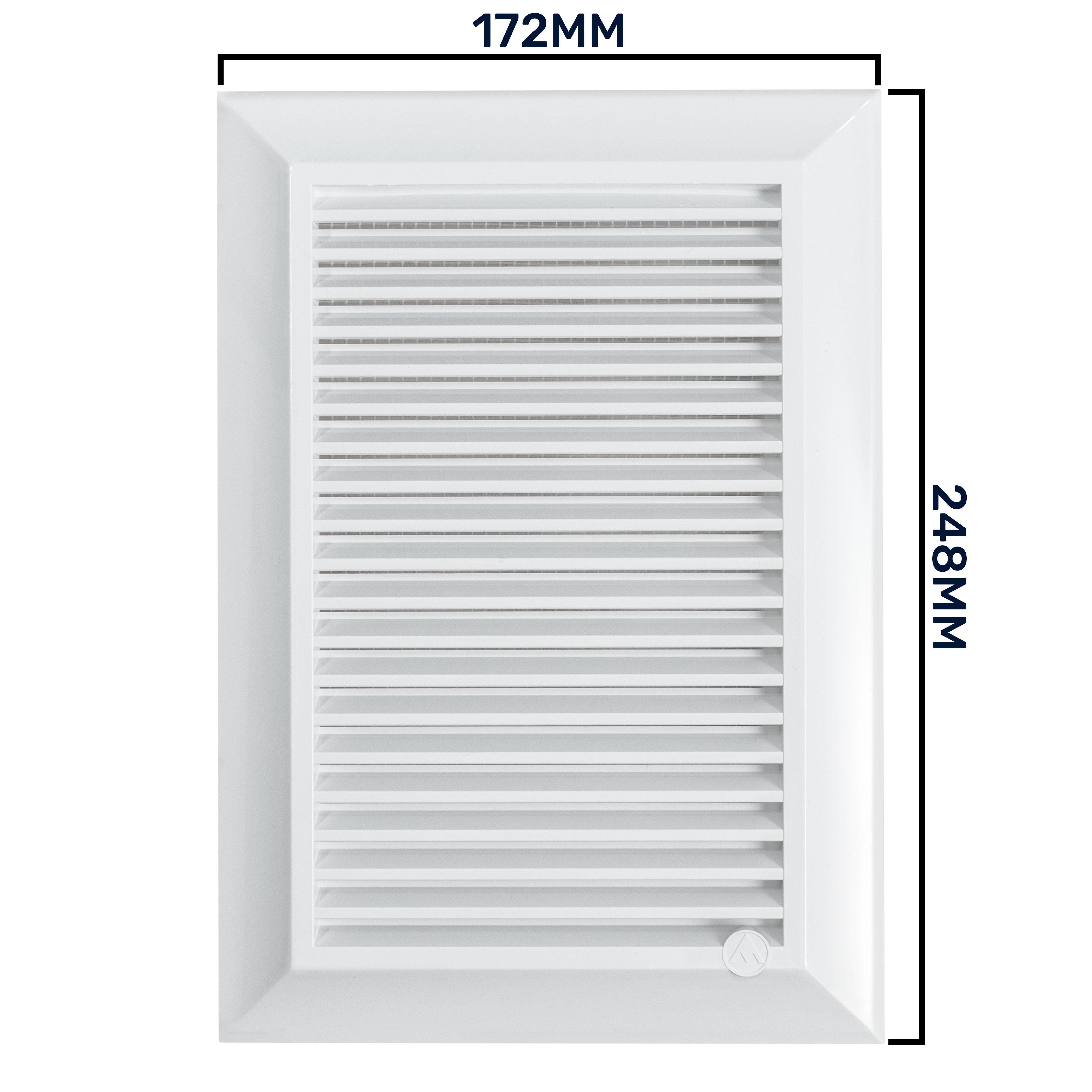 Louvre Vent Duo Smart 140/210 140mm X 210mm With Fly Mesh