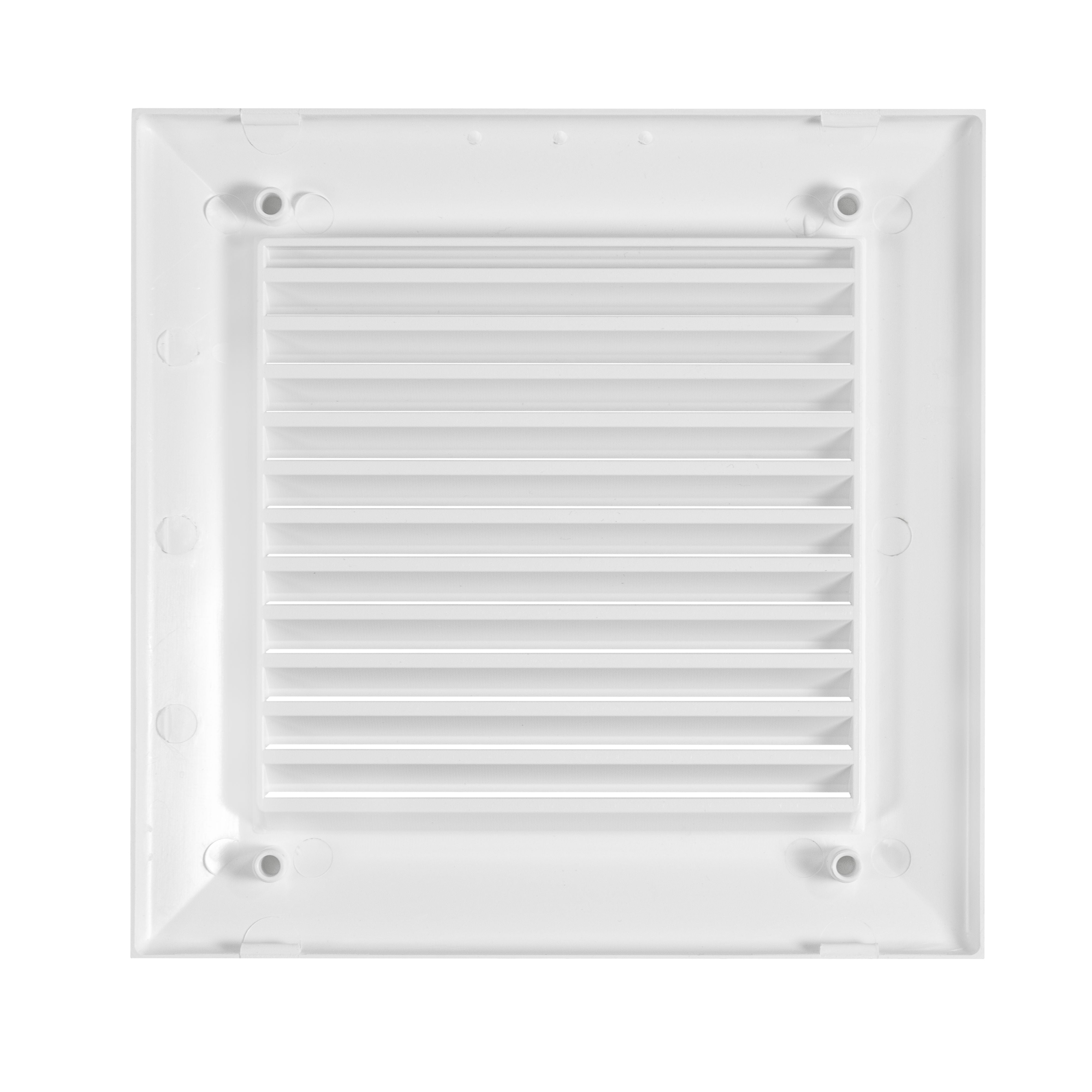 Louvre Vent White Duo Smart 135G 135mm With Fly Mesh