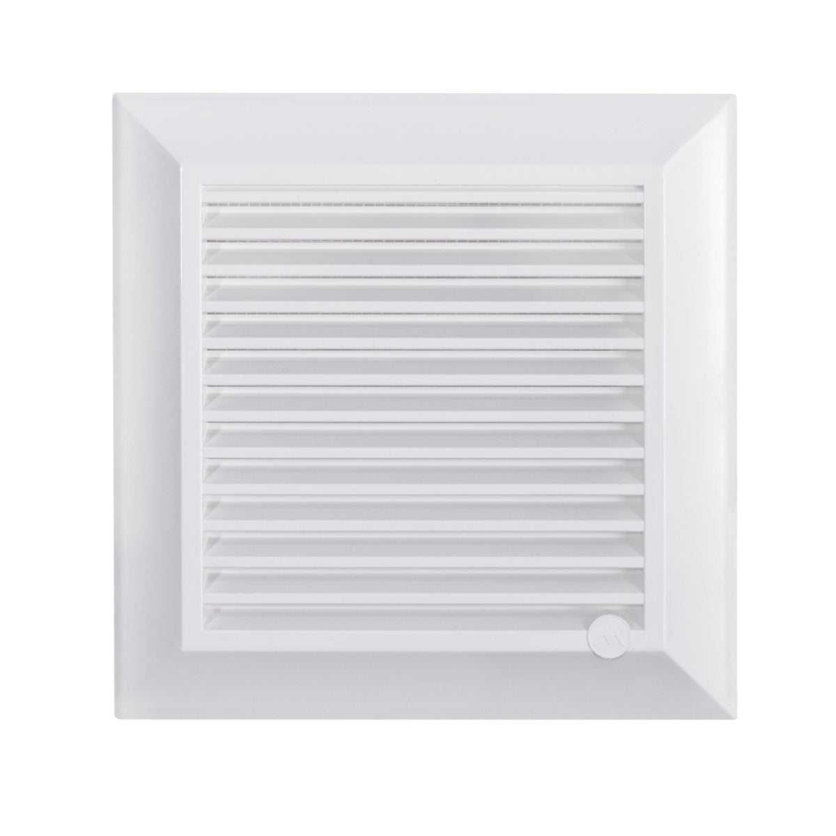Louvre Vent White Duo Smart 135G 135mm With Fly Mesh