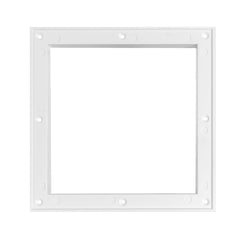 Louvre Vent White Duo Smart 135G 135mm With Fly Mesh