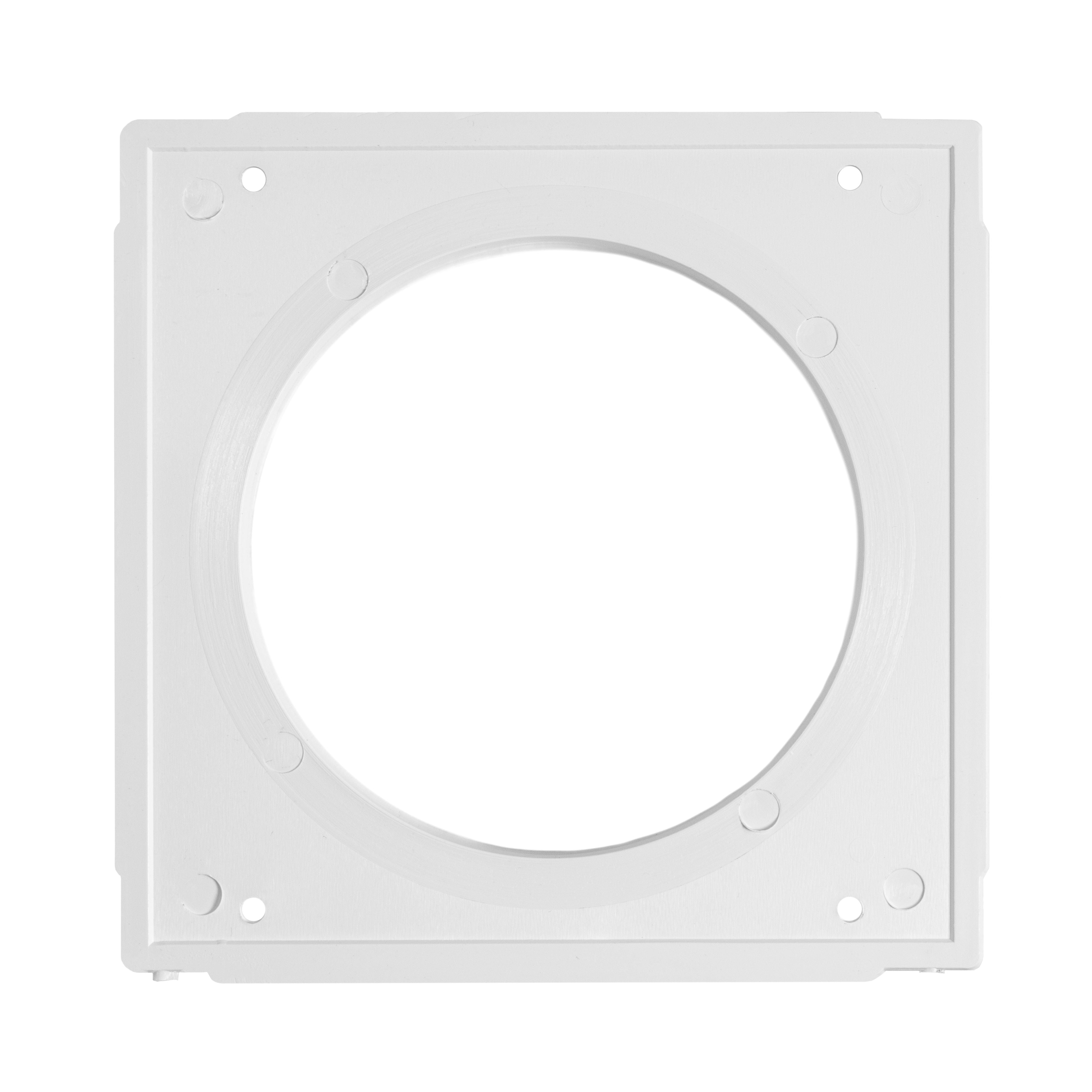 Louvre Vent White Duo Smart 135 fi 100mm With Fly Mesh