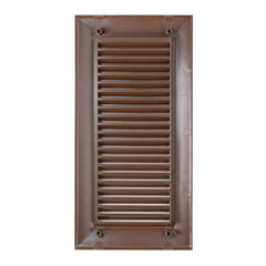 Louvre Vent Duo Smart 90/240 Brown 90mm x 240mm With Fly Mesh