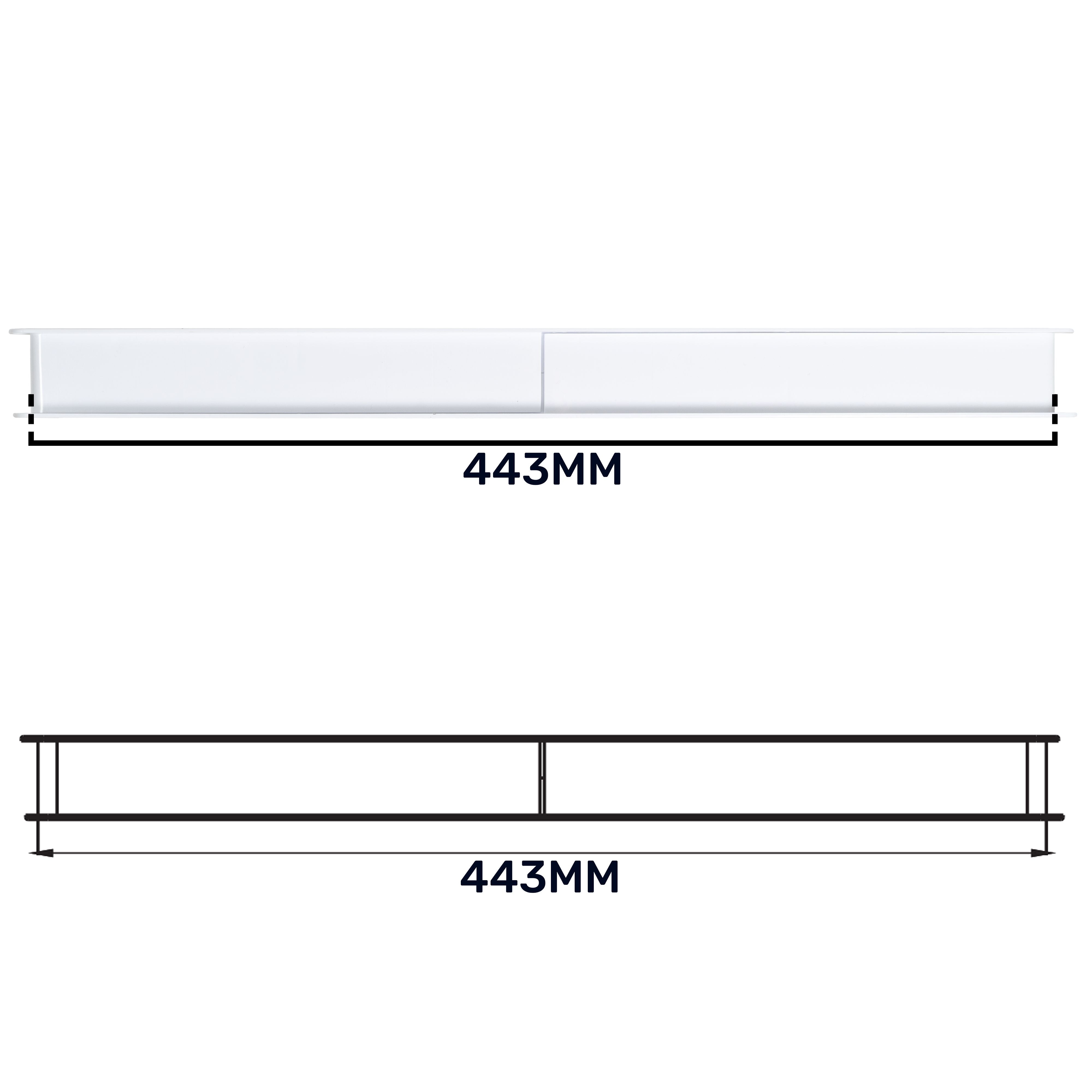 Door Louvre Vent KD 90mm—445mm