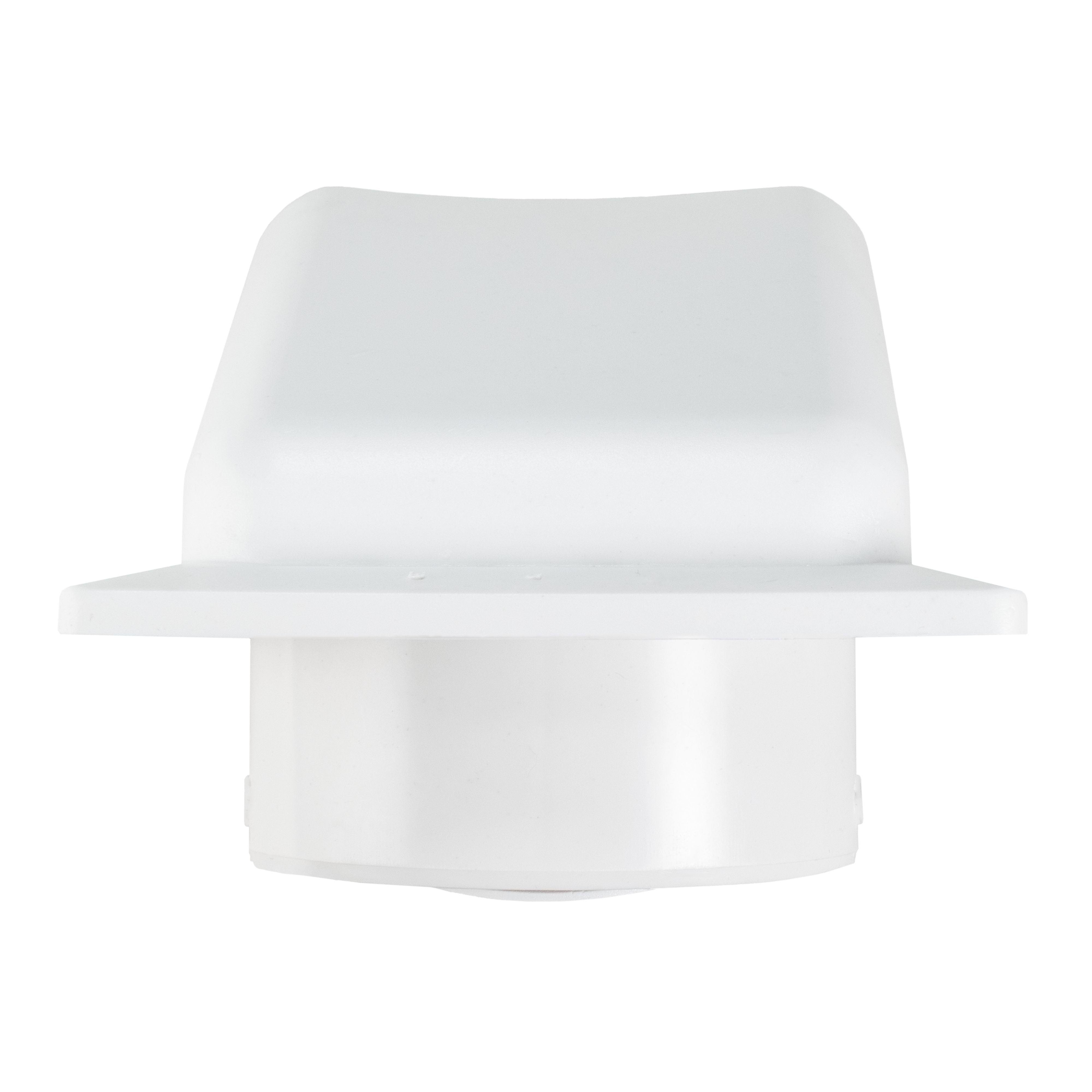 External White Louvre Vent  KRD/100 fi100mm
