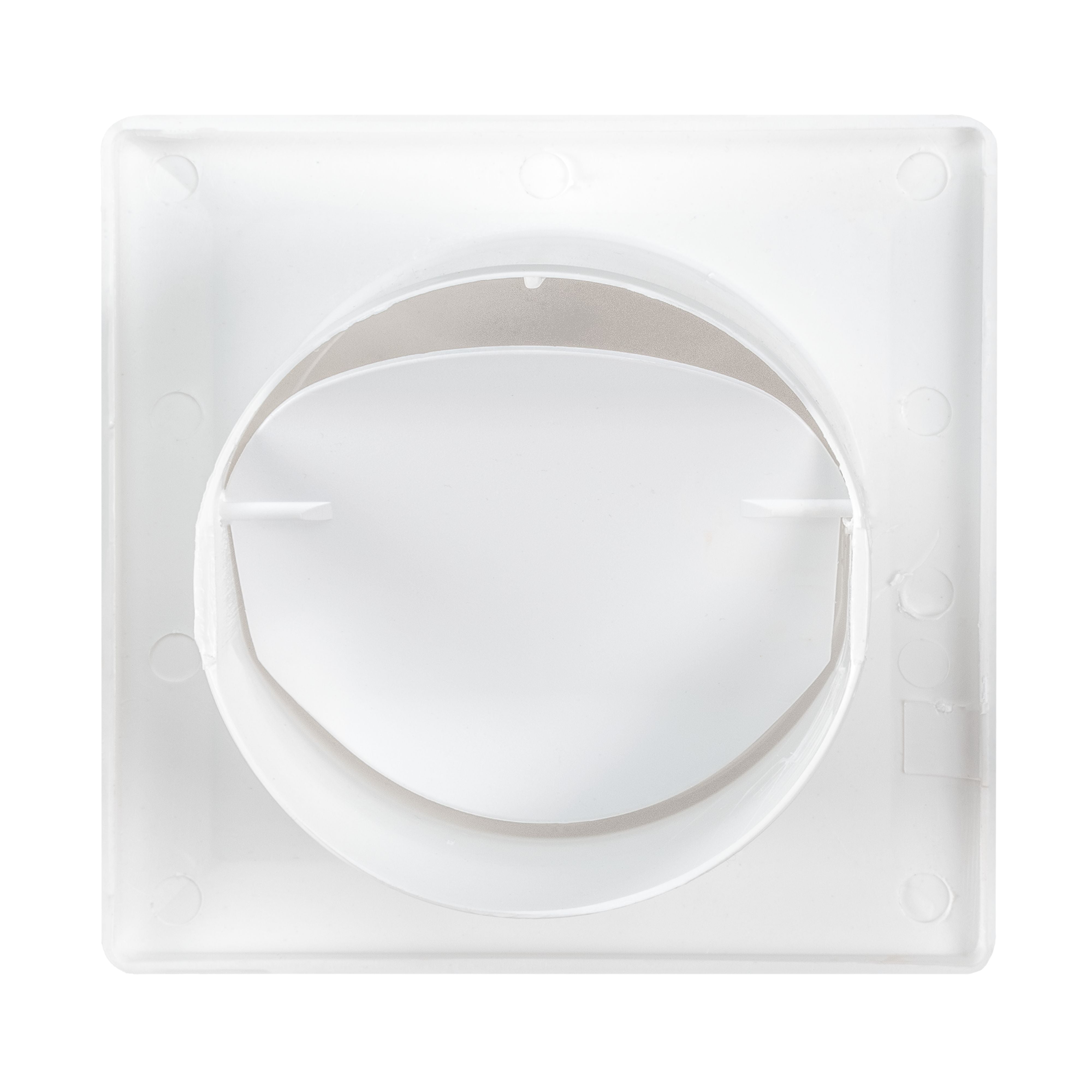External White Louvre Vent  KRD/100 fi100mm