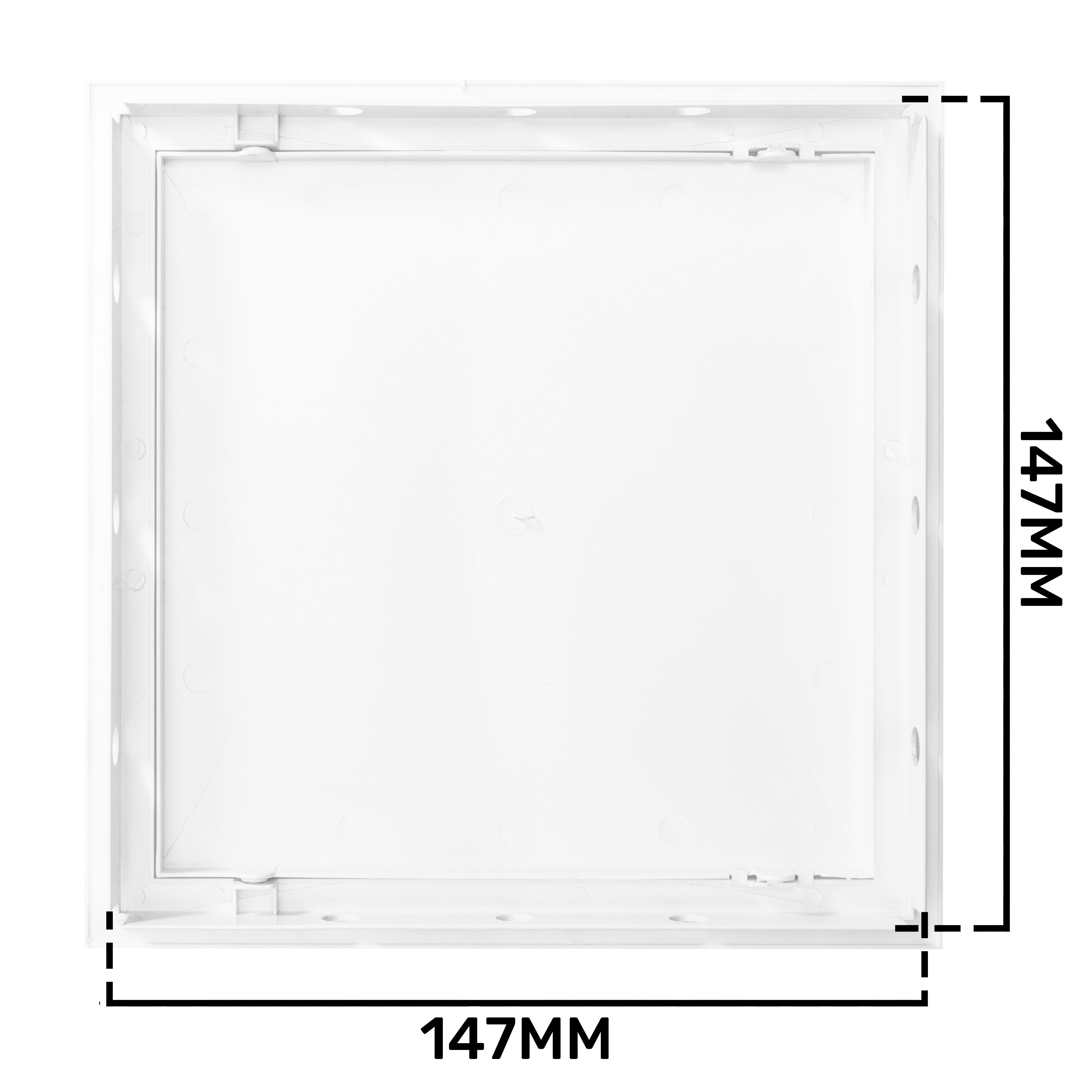 Access Panel Door PP, White 150mm x 150mm