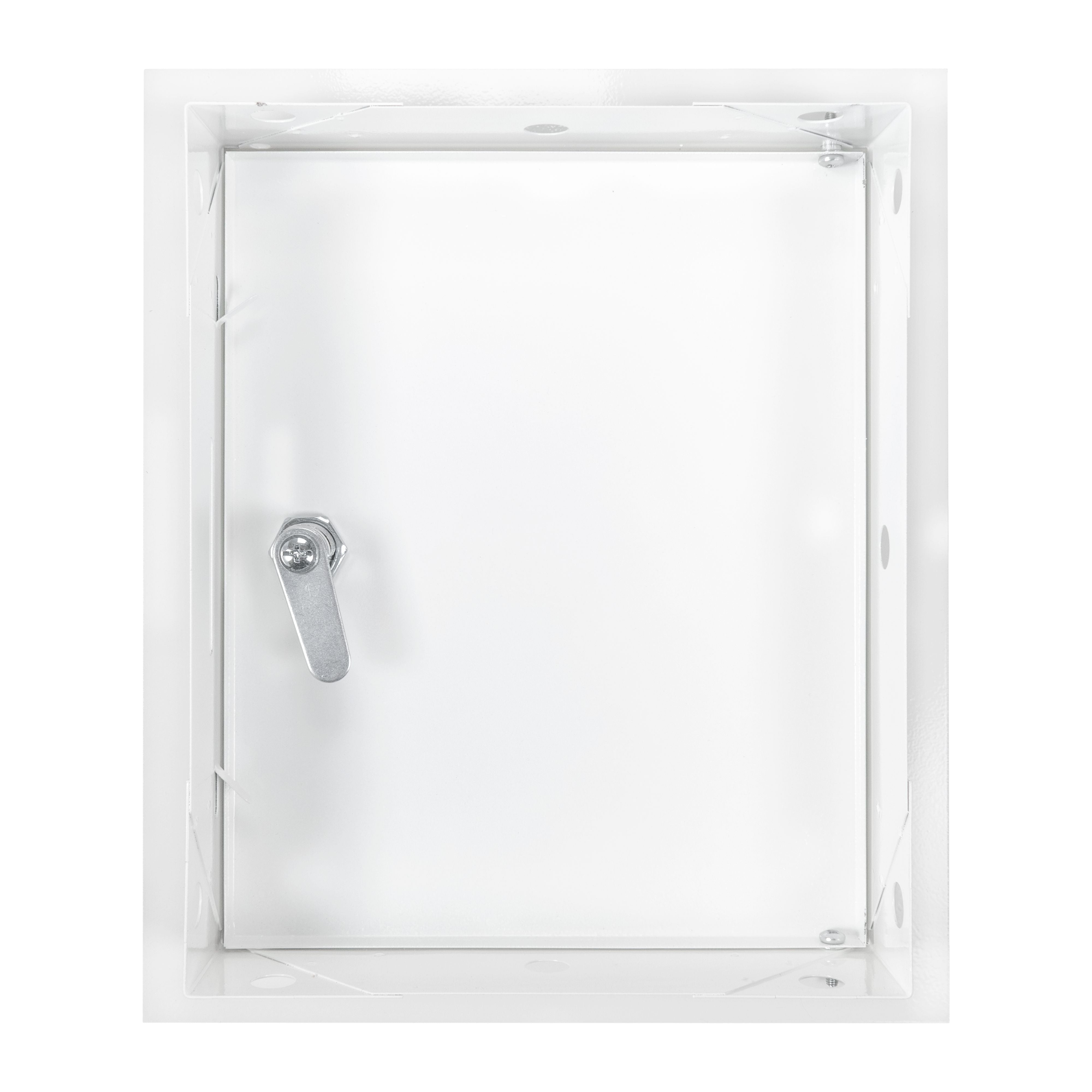 Access Panel Door Metal With Lock, White 200mm x 250mm