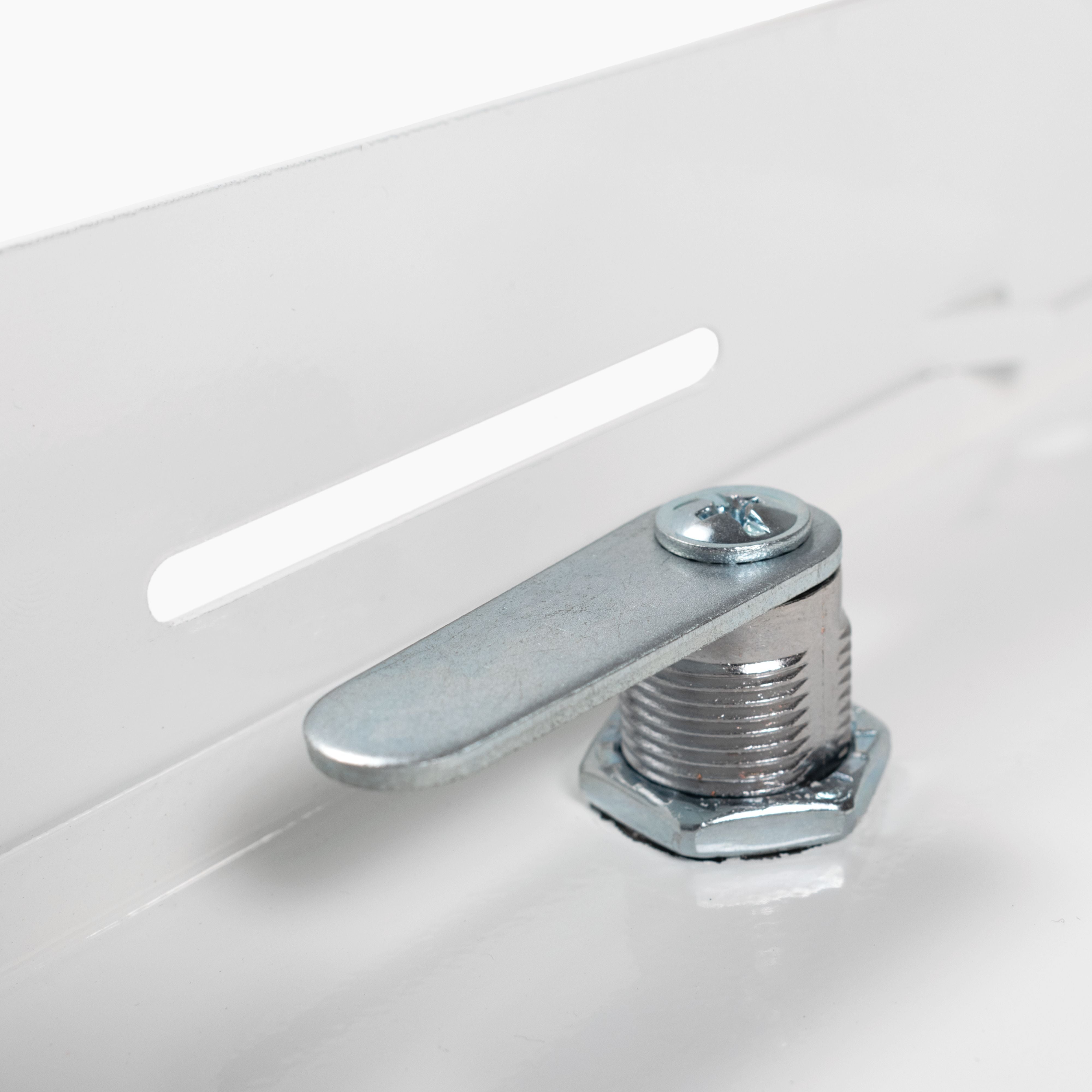 Access Panel Door Metal With Lock, White 200mm x 300mm