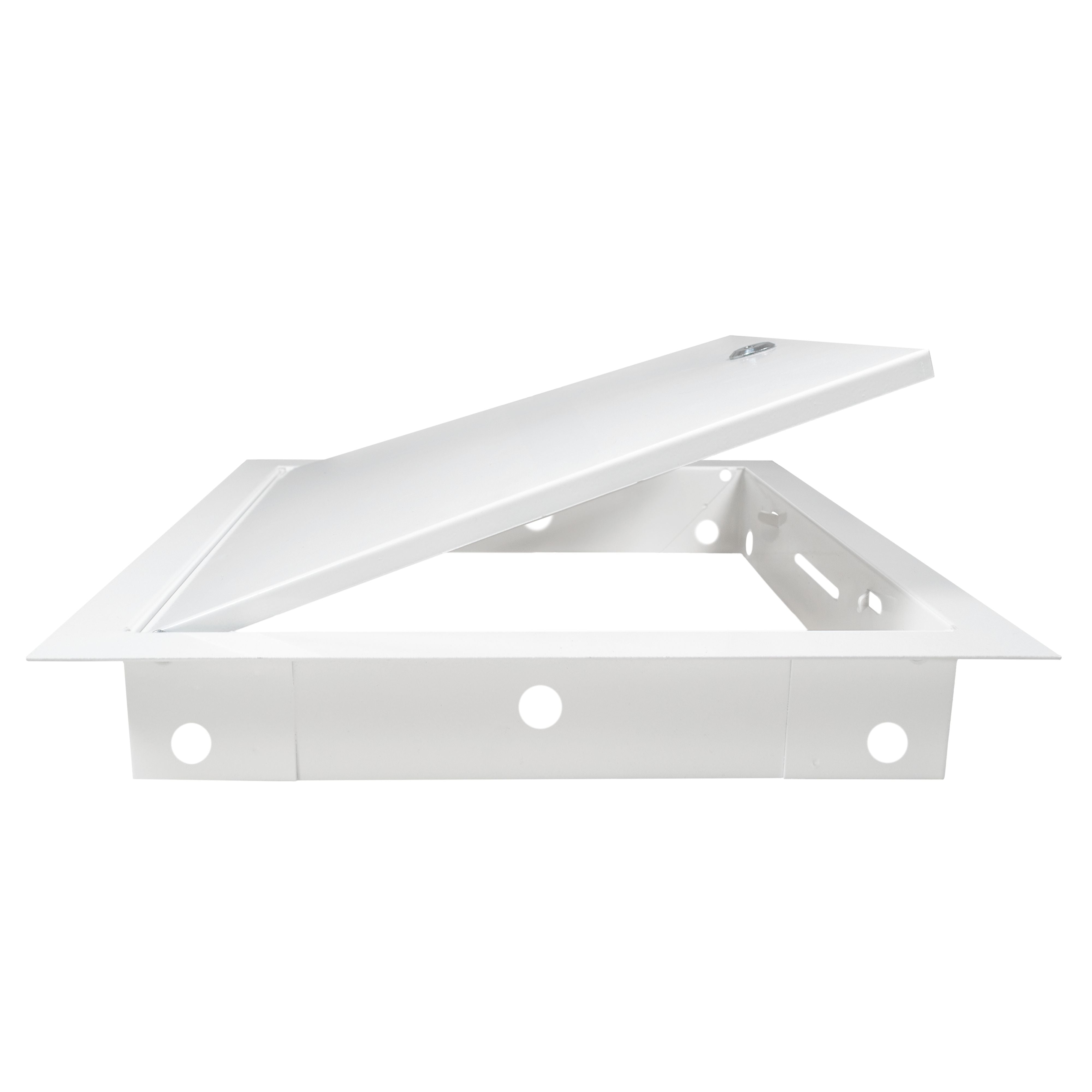 Access Panel Door Metal With Lock, White 250mm x 300mm