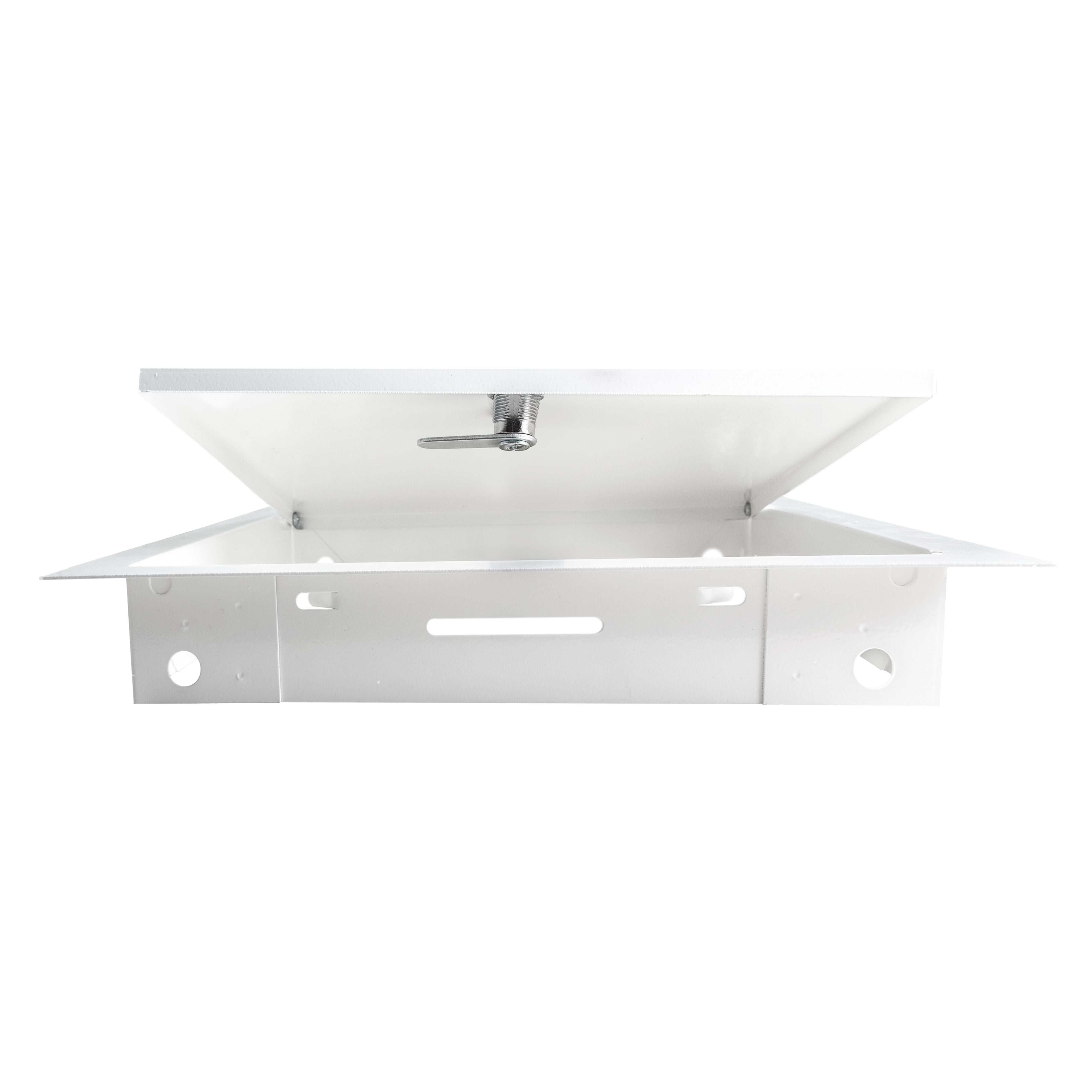 Access Panel Door Metal With Lock, White 300mm x 300mm