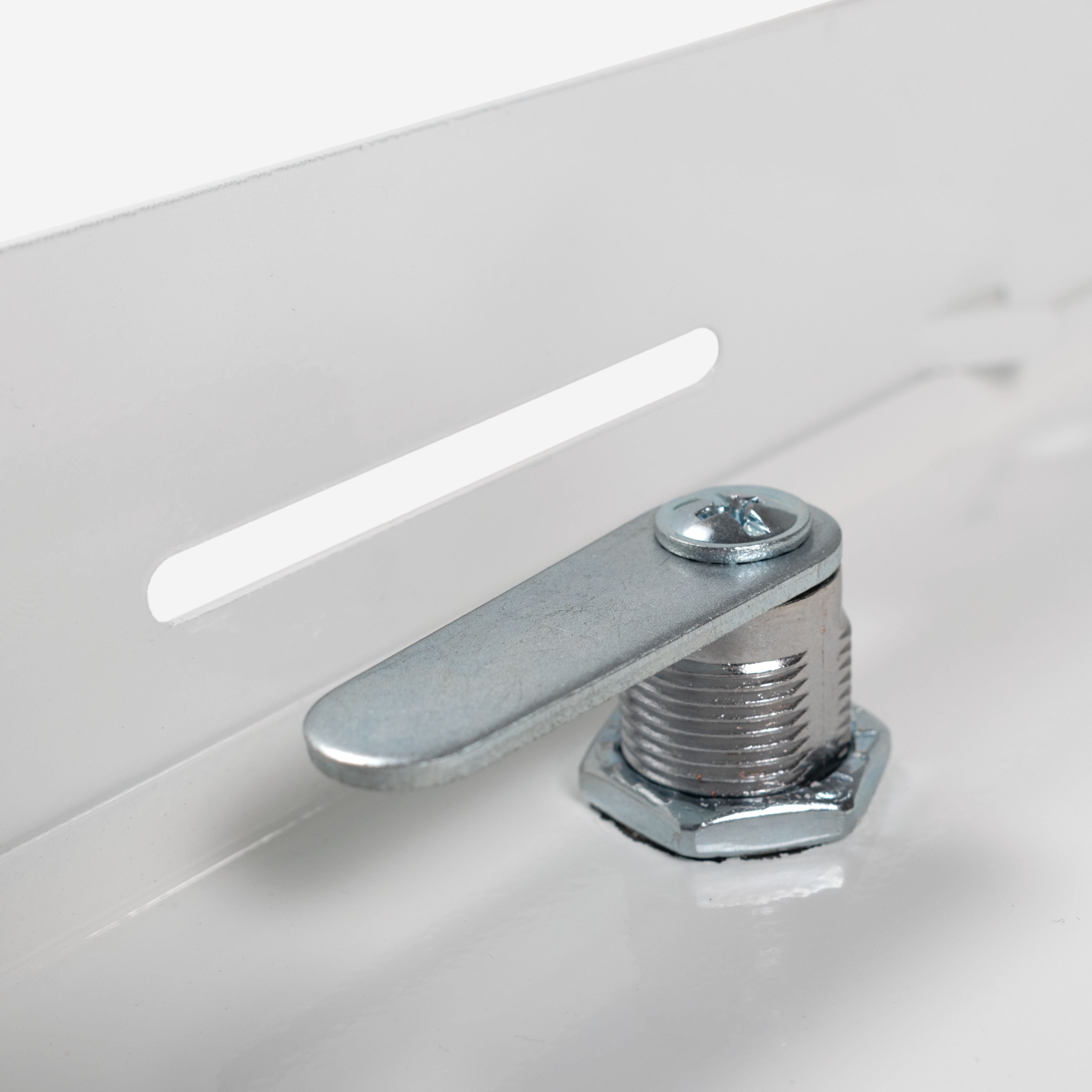Access Panel Door Metal With Lock, White 300mm x 300mm