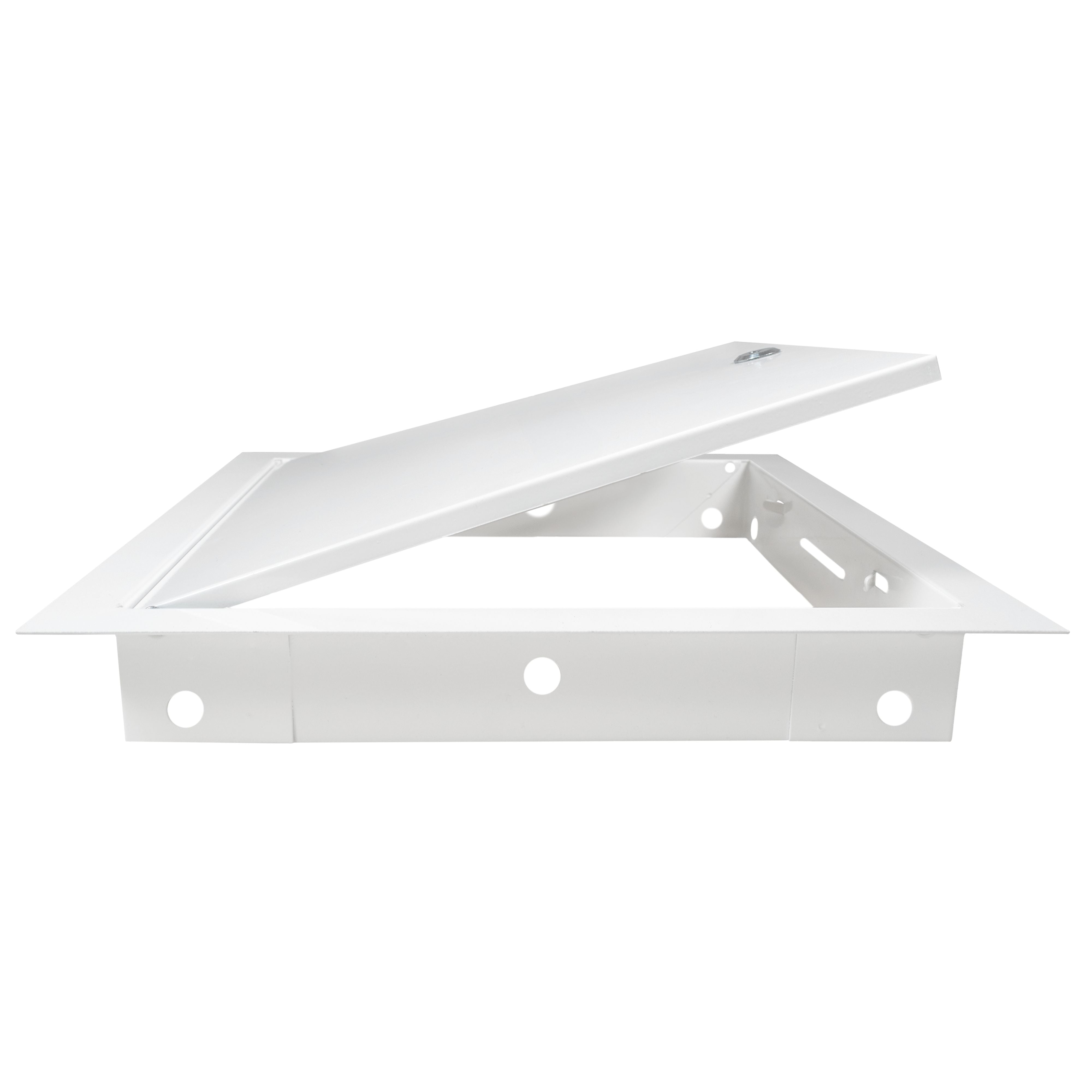 Access Panel Door Metal With Lock, White 300mm x 300mm