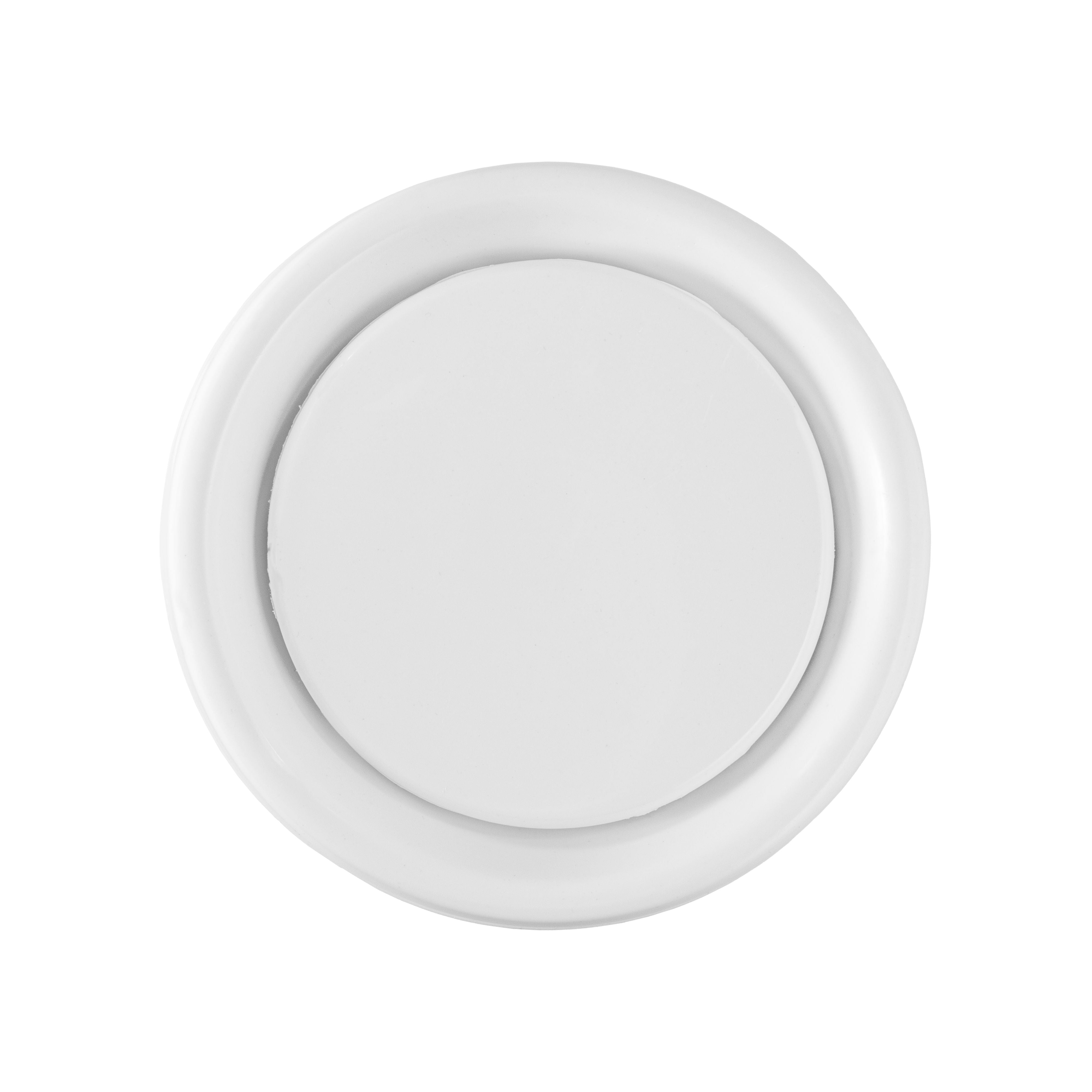 White ABS Extract Ceiling Valve 100mm