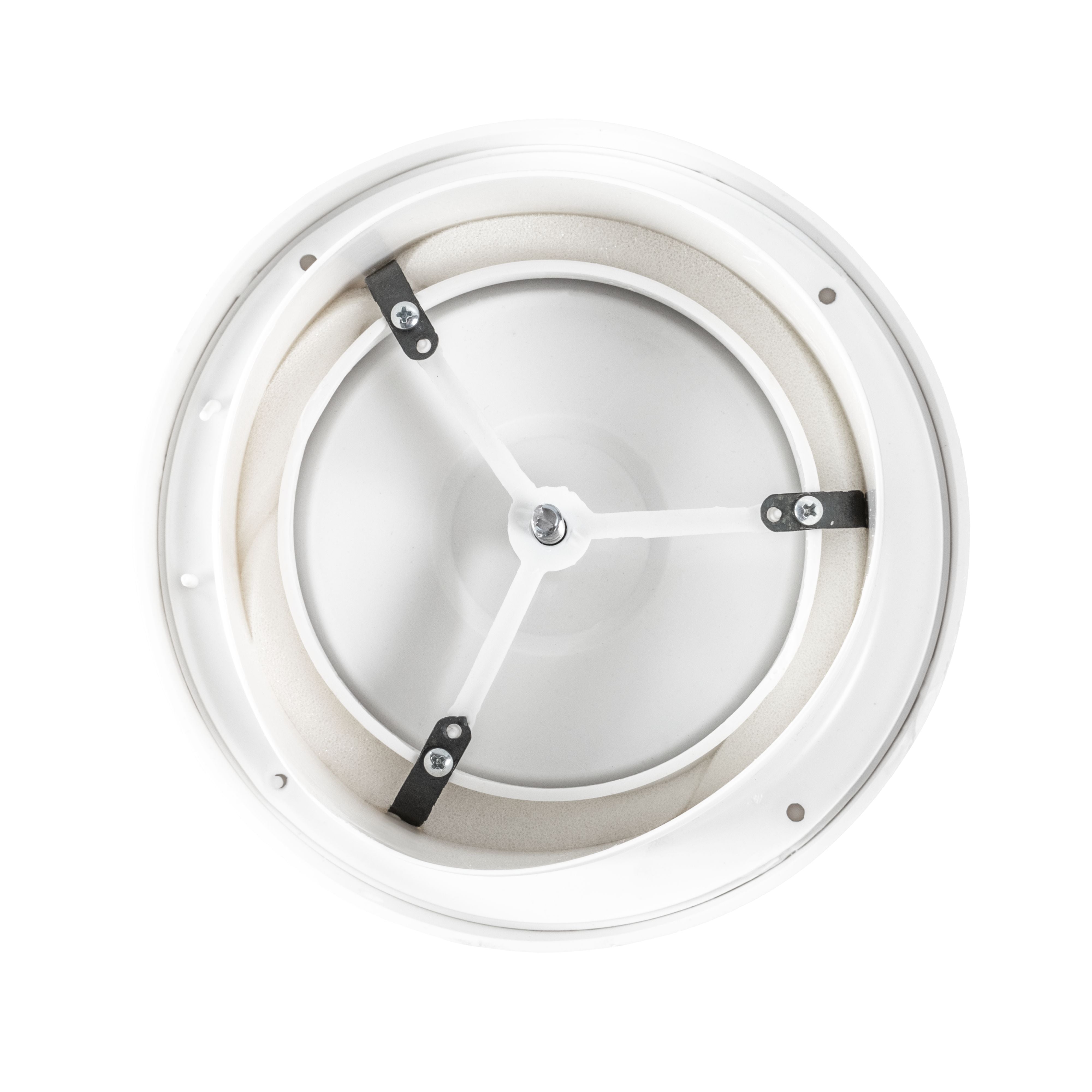 White ABS Extract Ceiling Valve 100mm