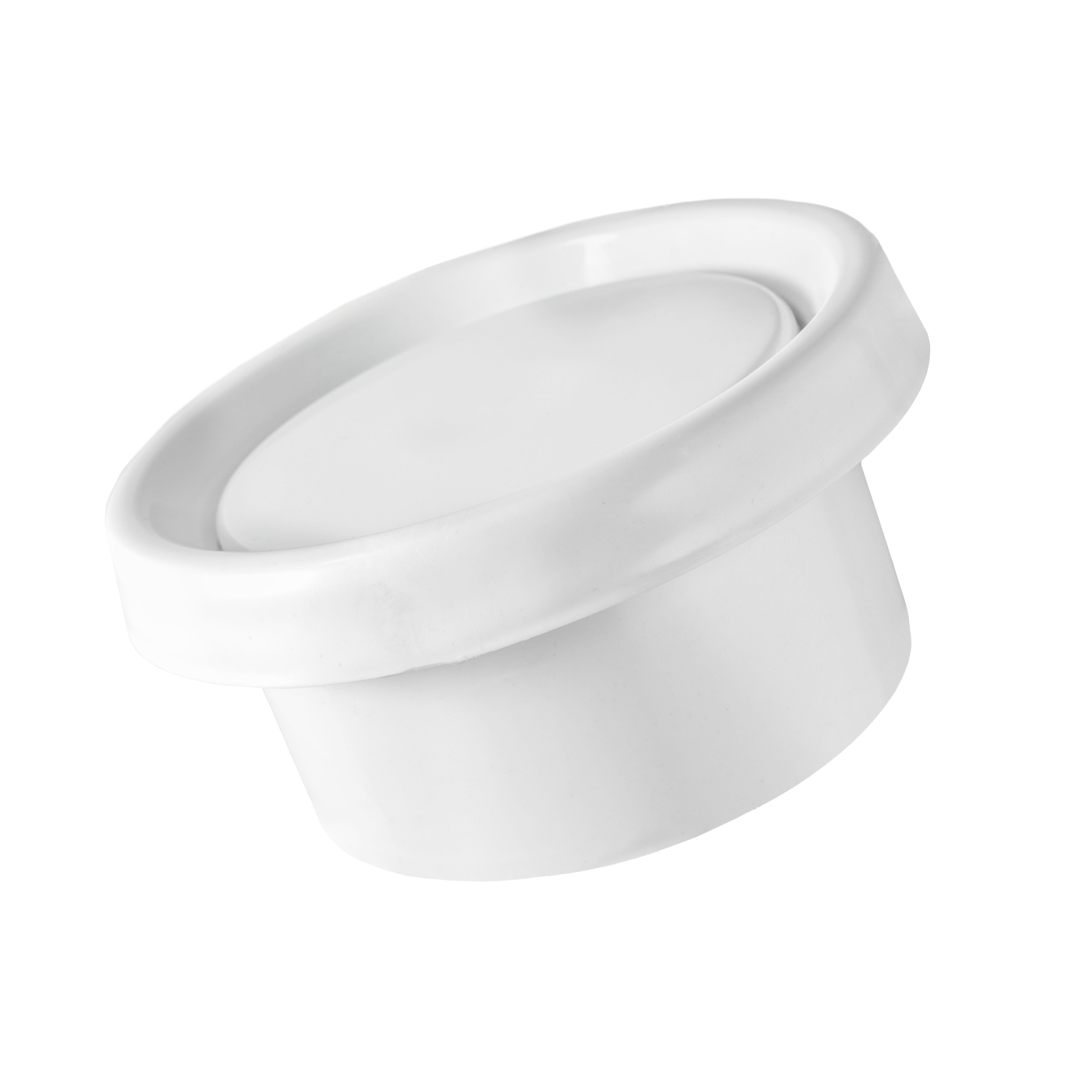 White ABS Extract Ceiling Valve 100mm