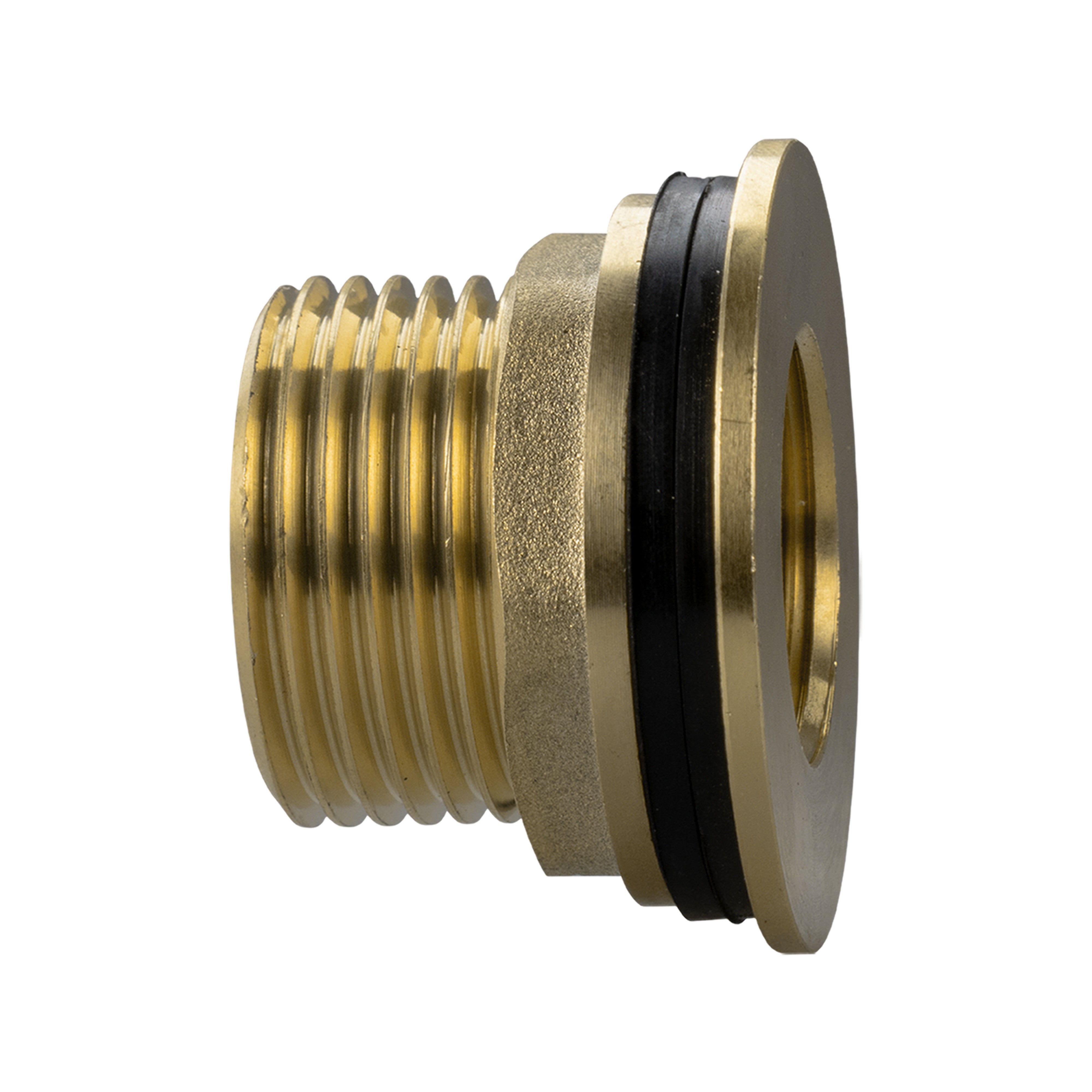 Water Butt Brass 3/4" BSP Male - 1/2" BSP Female and Drill Bit