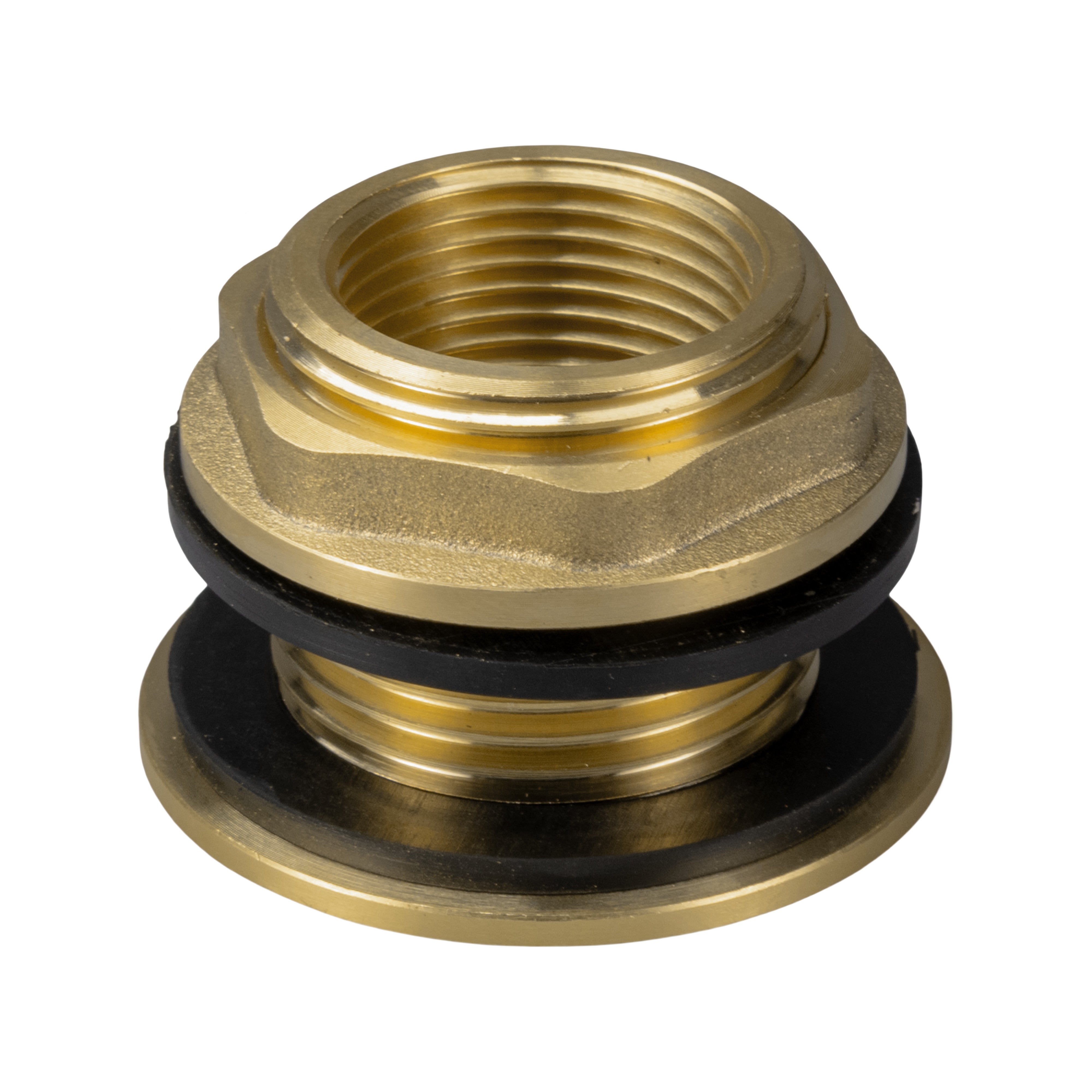 Water Butt Brass 3/4" BSP Male - 1/2" BSP Female and Drill Bit
