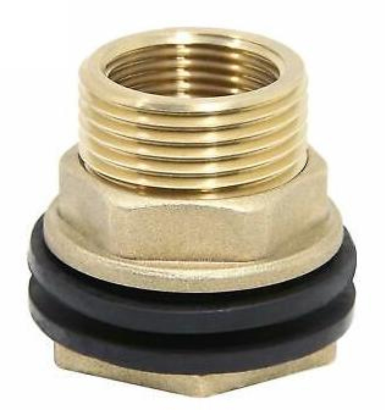 Water Butt Brass 3/4" BSP Male - 1/2" BSP Female and Drill Bit
