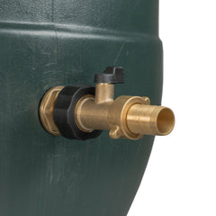 Water Butt Brass Kit 3/4" with Brass Valve + 19mm Barb