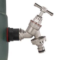 Water Butt Kit 1/2" with Nickel Plated Quick Connect Tap