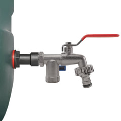 Water Butt Extension Kit 1/2" with Double Tap