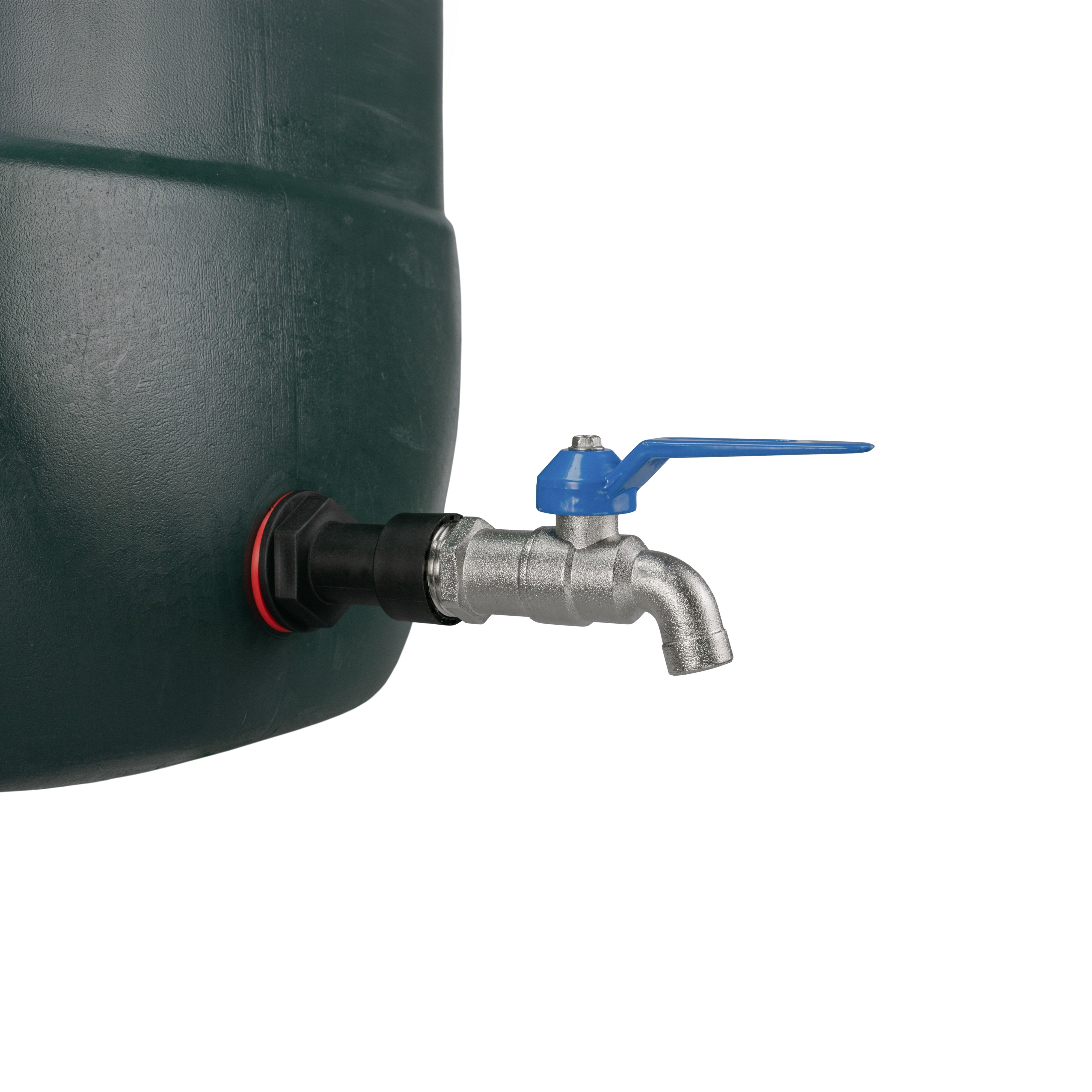 Water Butt Extension Kit 1/2" with Simple Lever Tap and Drill Bit