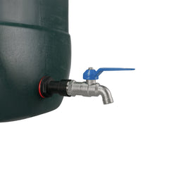 Water Butt Extension Kit 1/2" with Simple Lever Tap and Drill Bit