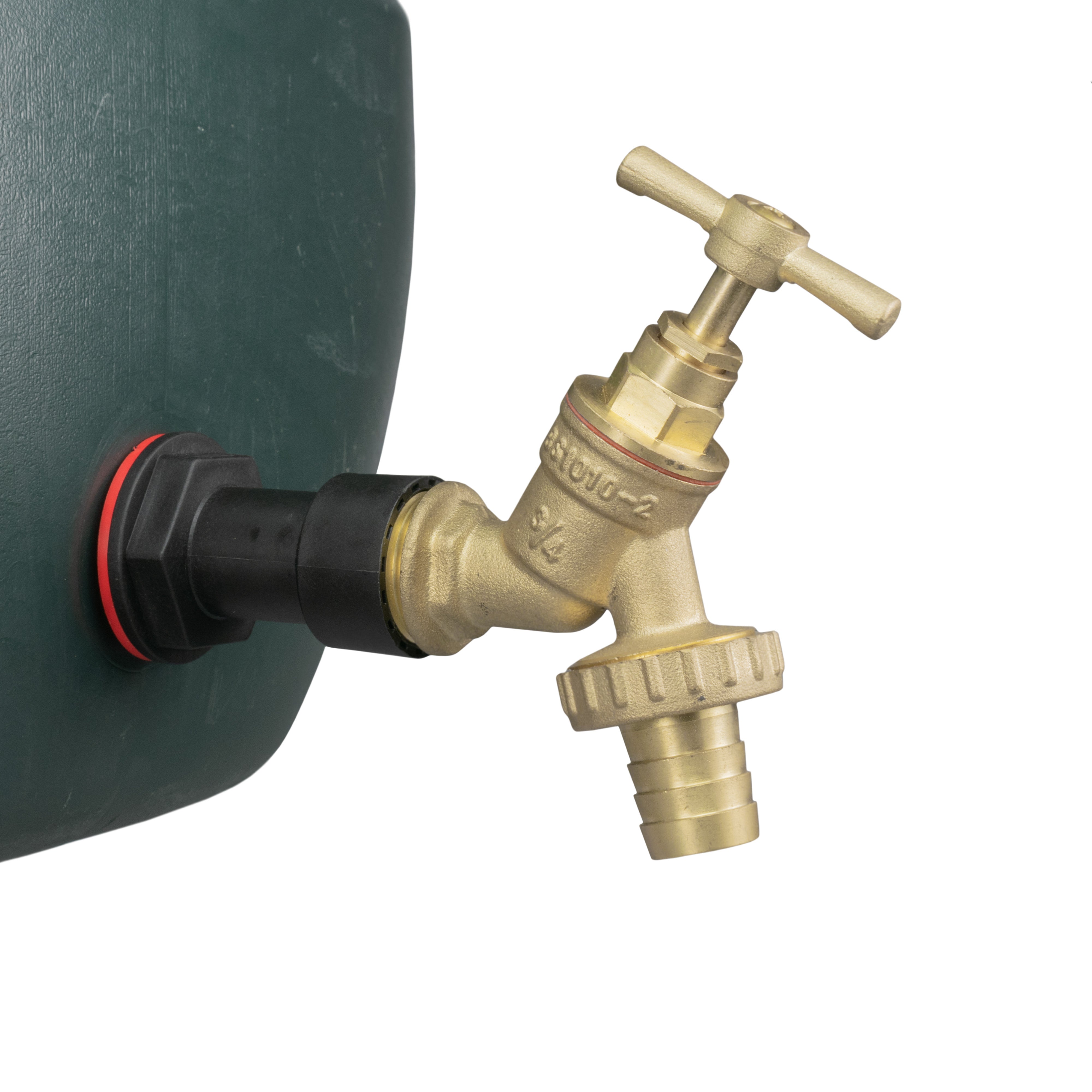 Water Butt Extension Kit 3/4" with Brass Barbed Tap