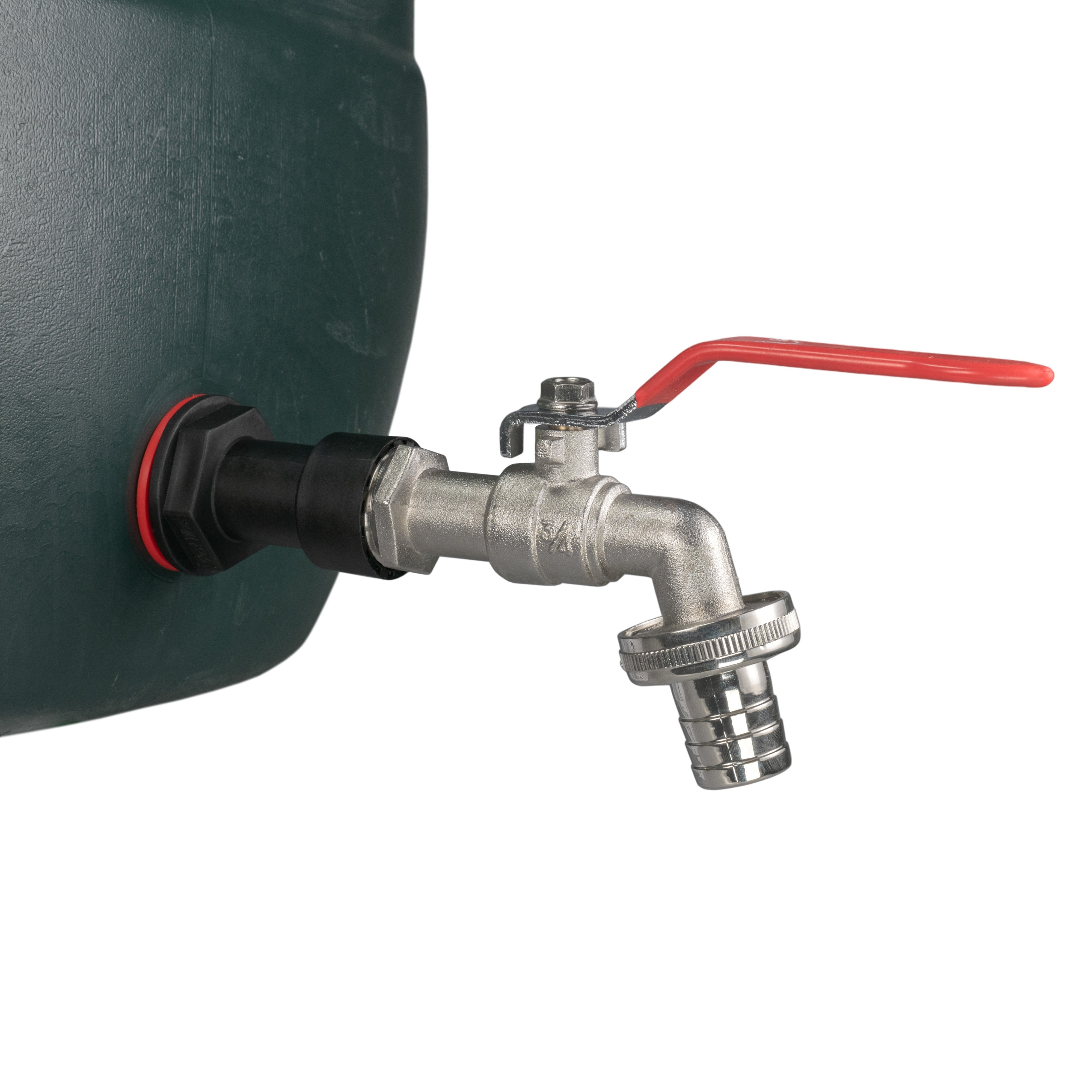 Water Butt Extension Kit 3/4" with Barbed Lever Tap