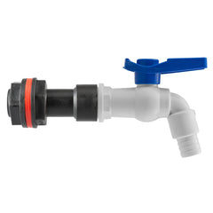 Water Butt Extension Kit 3/4" with White PVC Tap and Drill Bit