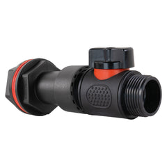 Water Butt Extension Kit 3/4" with 3/4" BSP In-Line Valve and Drill Bit