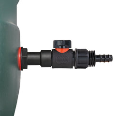 Water Butt Extension Kit 3/4" with In-Line Valve + 16mm Barb and Drill Bit