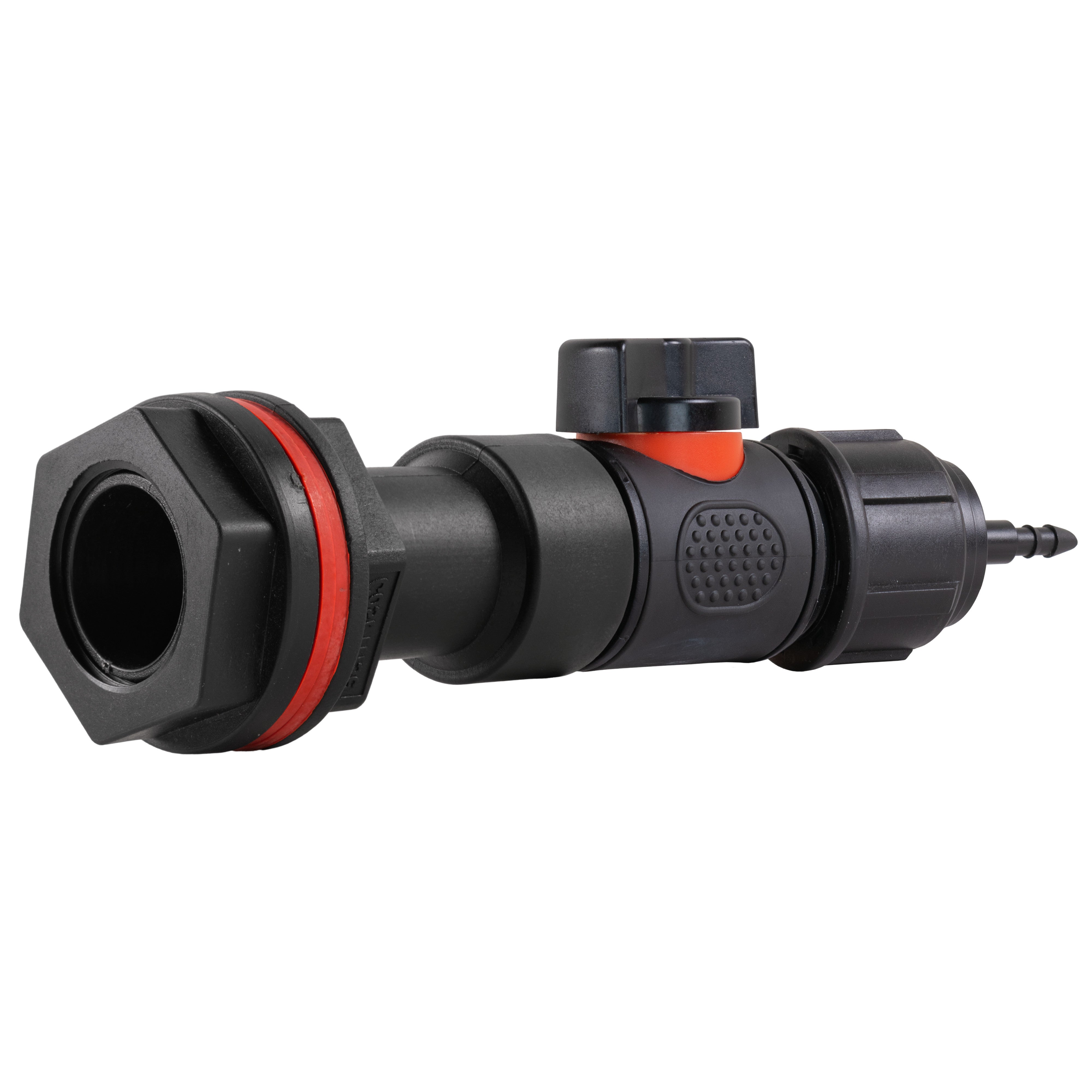 Water Butt Extension Kit 3/4" with In-Line Valve + 4mm Micro Barb and Drill Bit