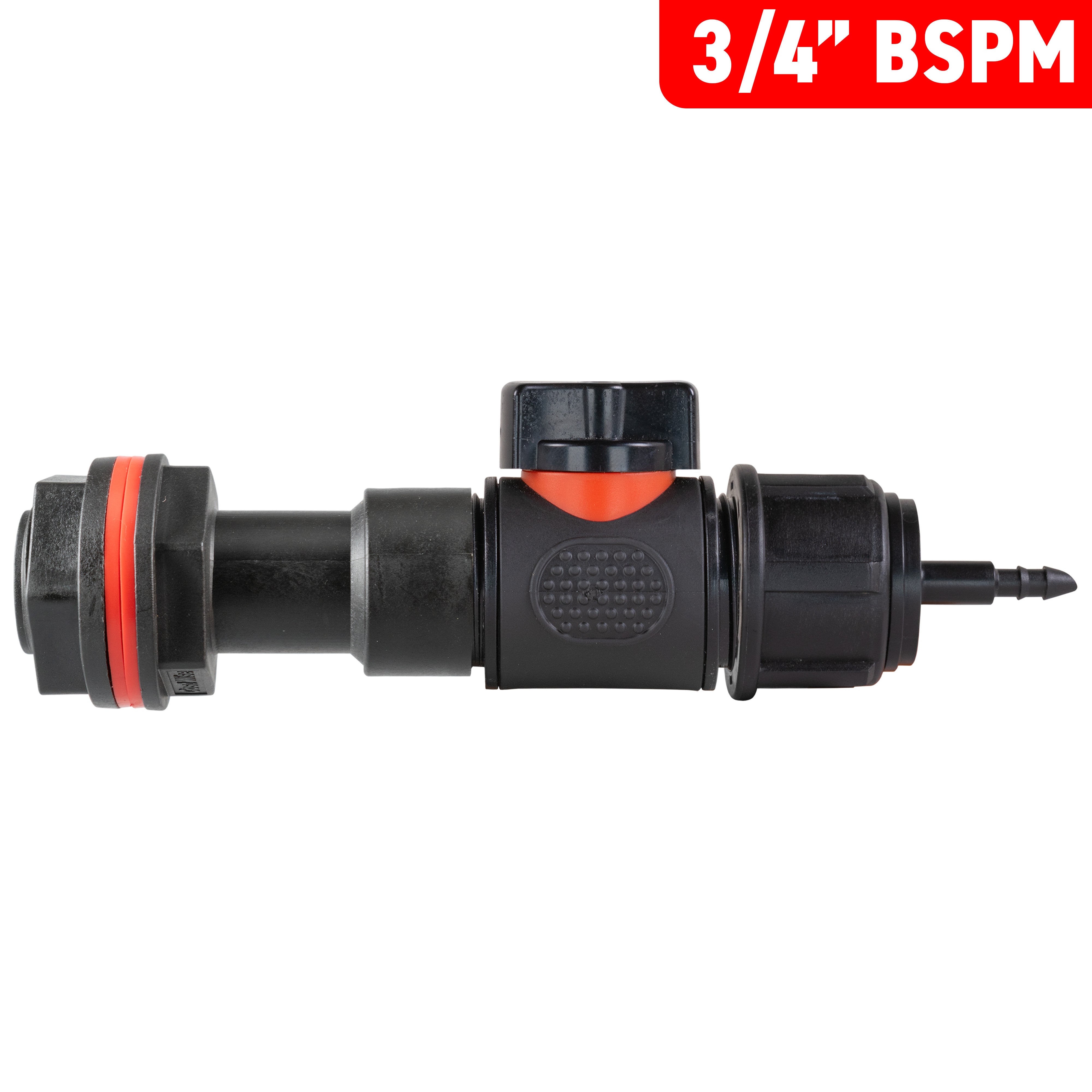 Water Butt Extension Kit 3/4" with In-Line Valve + 4mm Micro Barb and Drill Bit