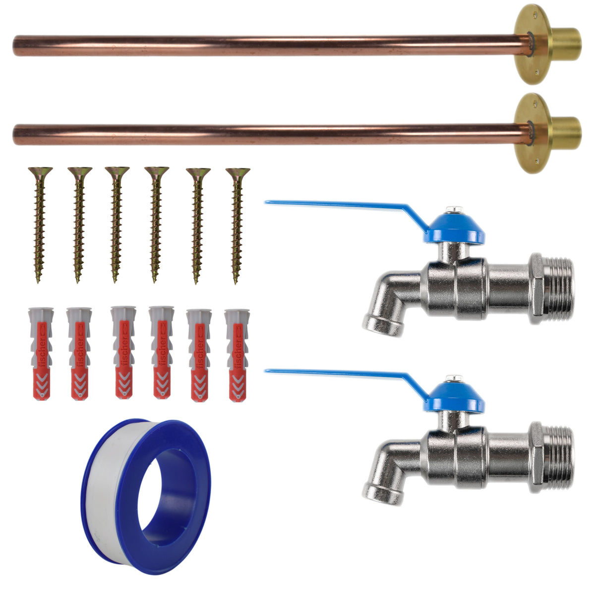 Simple Lever Tap BASIC Connection Kit x2