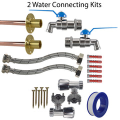 Simple Lever Tap FULL Connection Kit x2