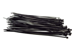 100 Cable Ties (4.8mm x 450mm) Black