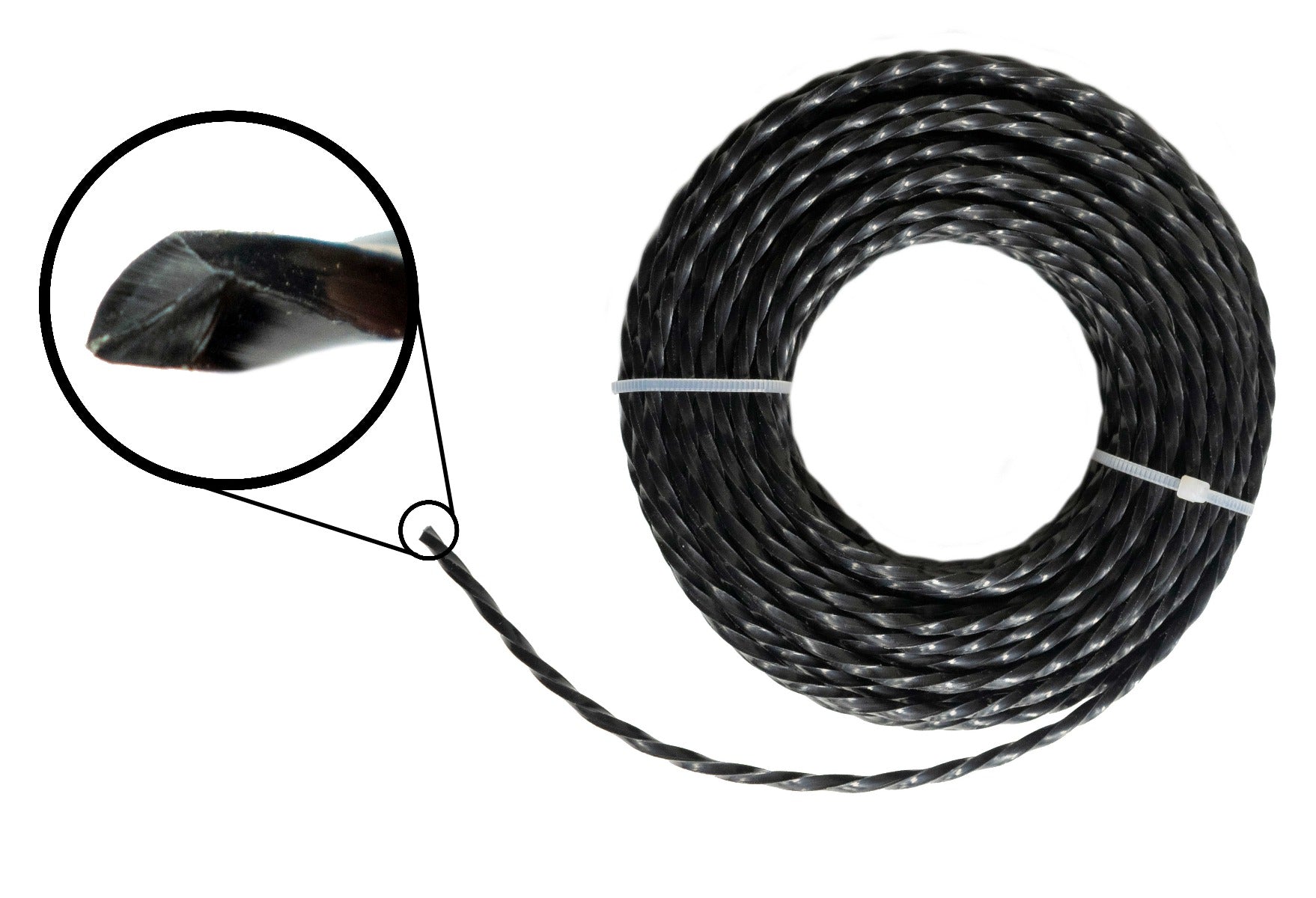 Strimmer Line Black Twist 3mm x 15m