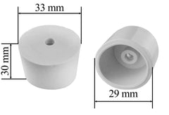 Demijohn Rubber Bung 33/29mm