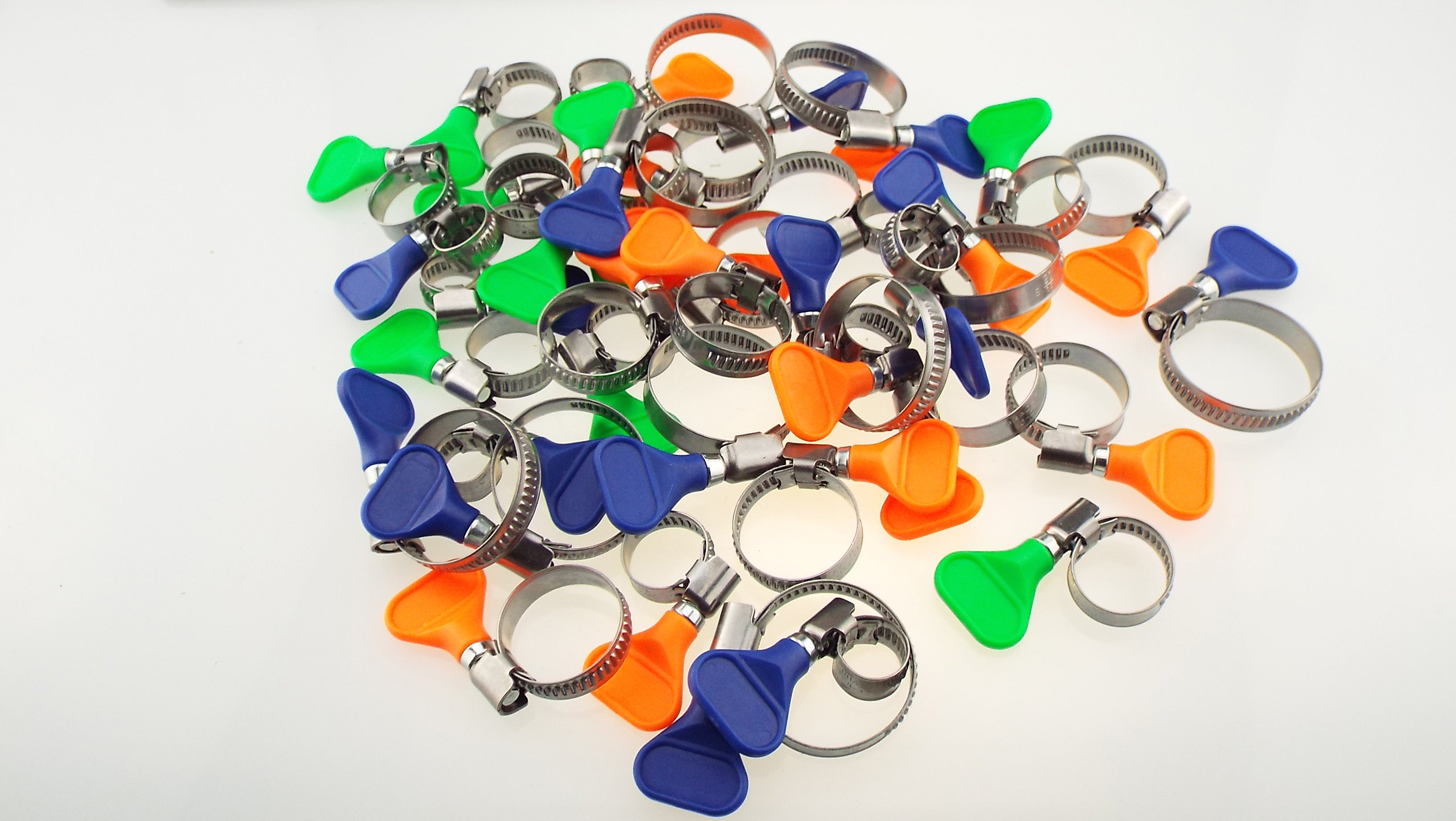 A2 Grip Hose Clip 40mm-60mm - Adjustable 304 Stainless Steel Duct Clamps Hose Pipe Clamps Air Ducting Clamp Worm Drive Hose Clamps